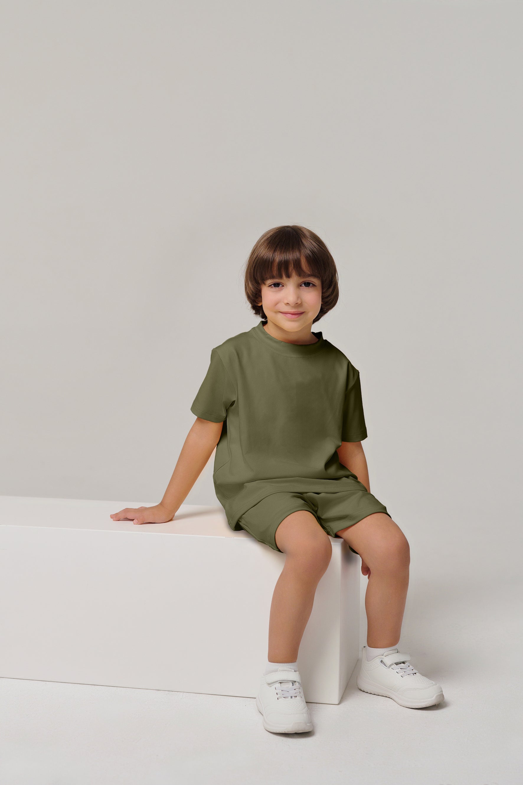 MULU Classic Kids DryFit Shorts - Green