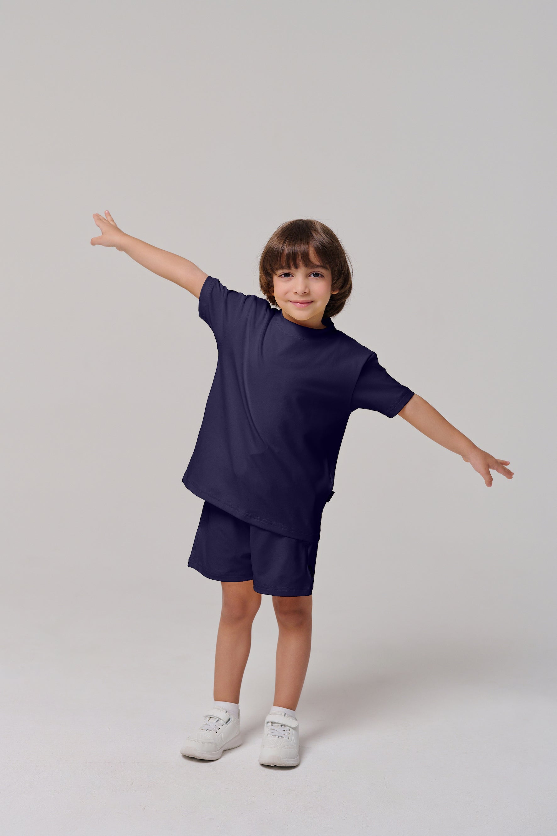 MULU Classic Kids DryFit Shorts - Navy