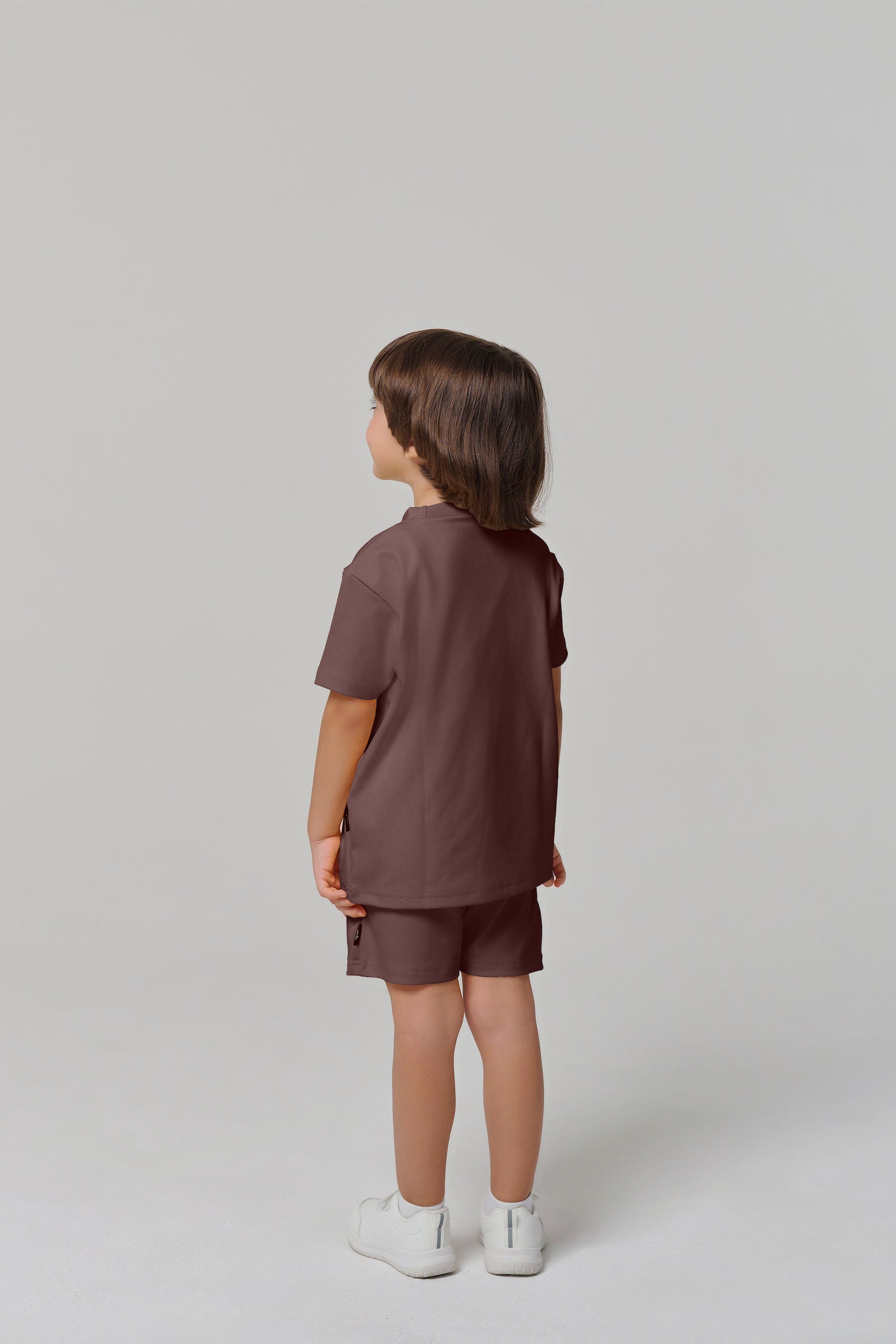 MULU Classic Kids DryFit Shorts - Brown
