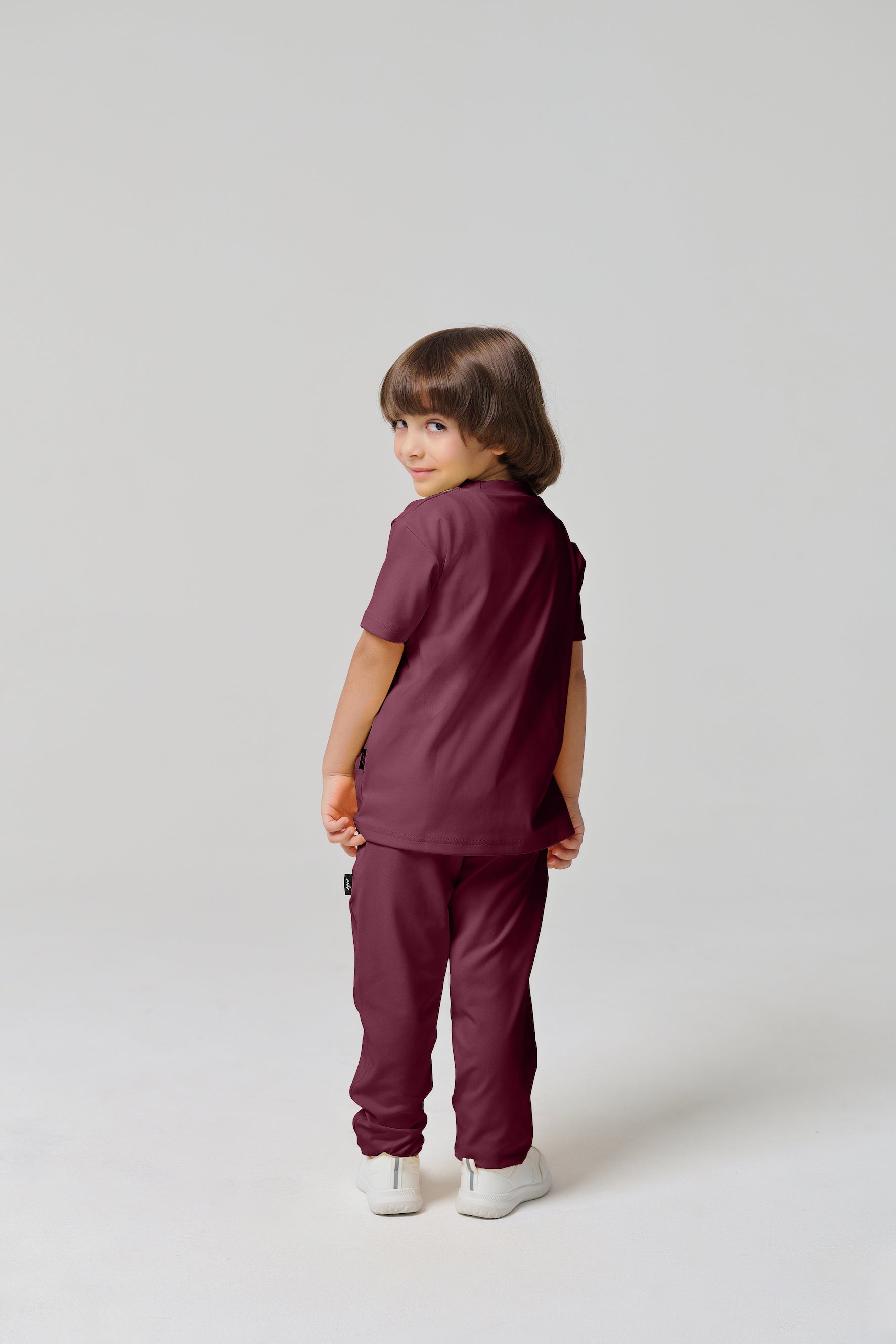 MULU Classic Kids DryFit Pants - Maroon