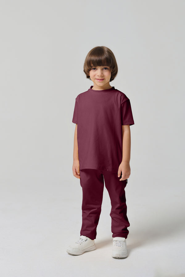 MULU Classic Kids Pants - Maroon