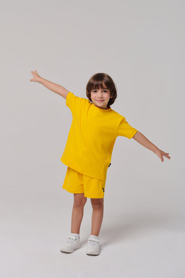 MULU Classic Unisex Kids T-shirt - Yellow