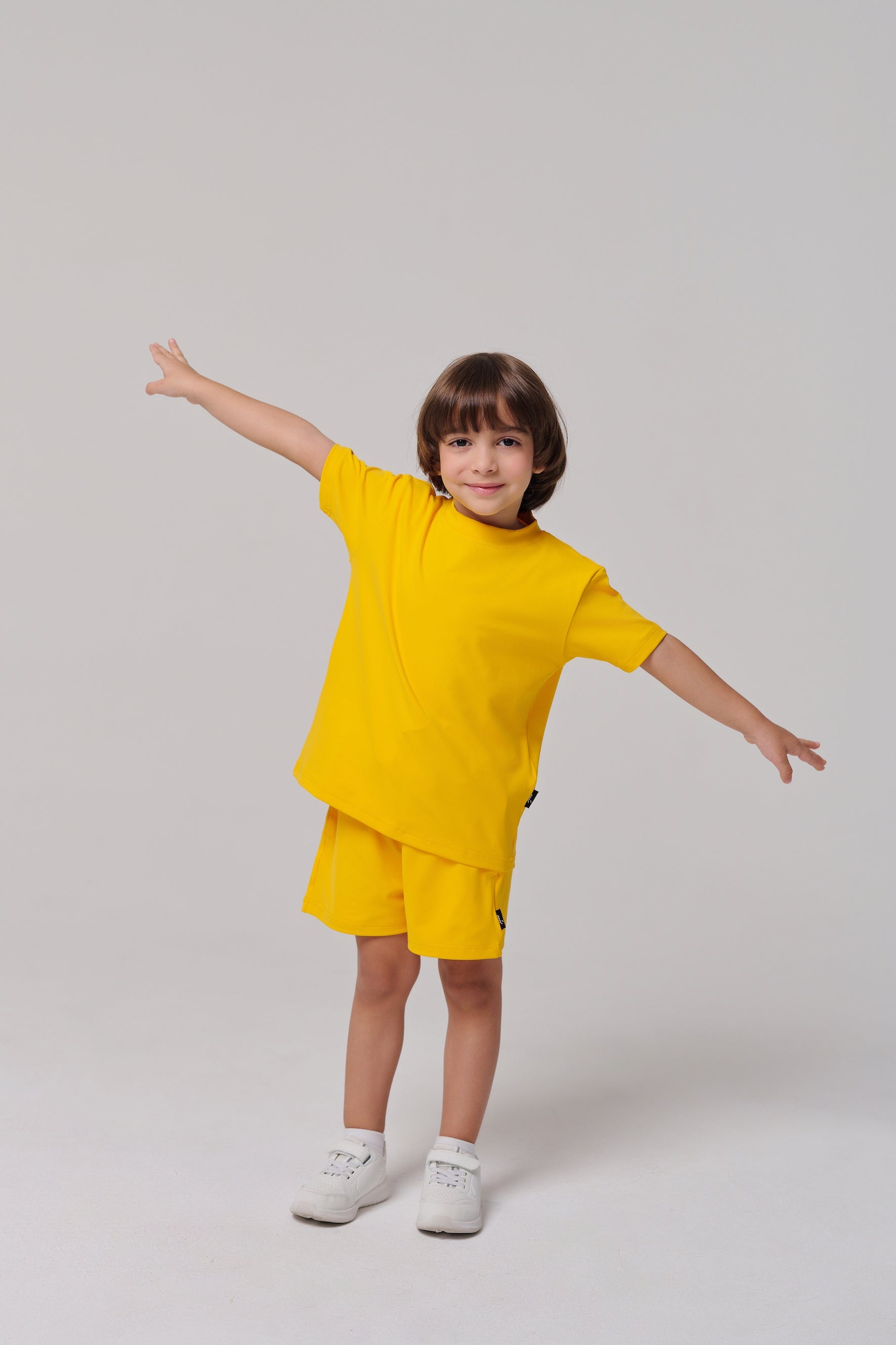 MULU Classic Kids DryFit Shorts - Yellow