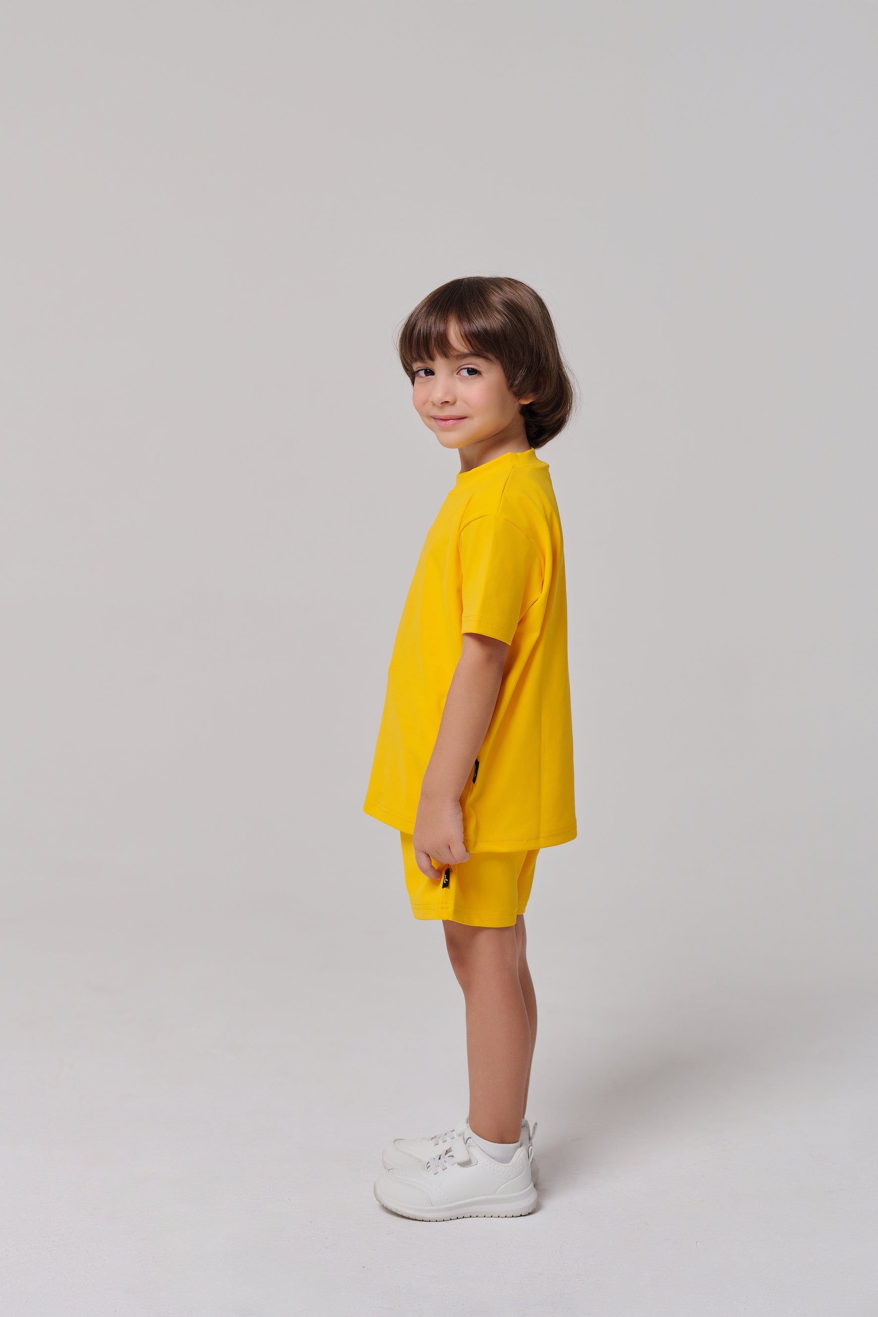 MULU Classic Kids DryFit Shorts - Yellow