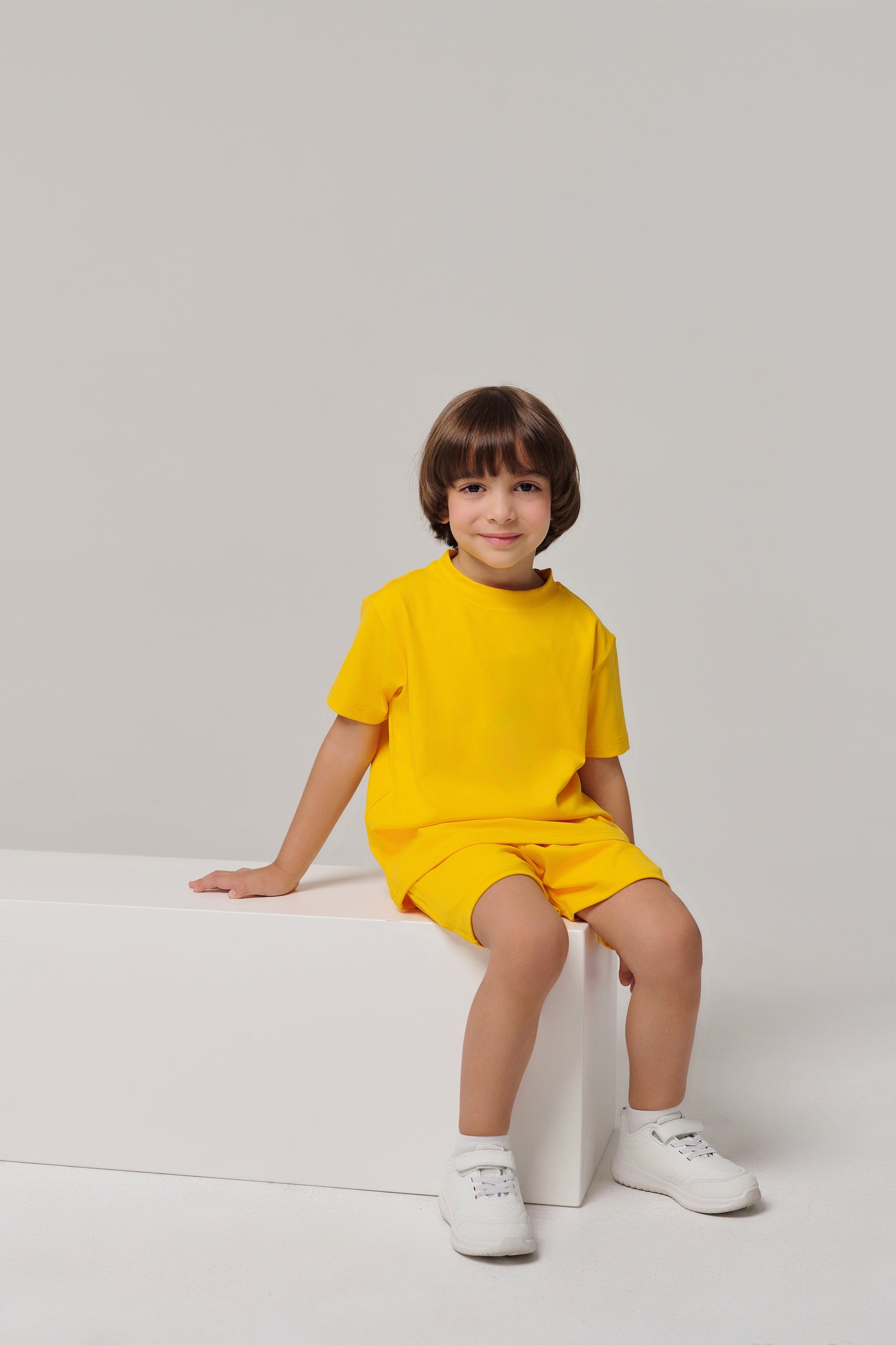 MULU Classic Kids DryFit Shorts - Yellow