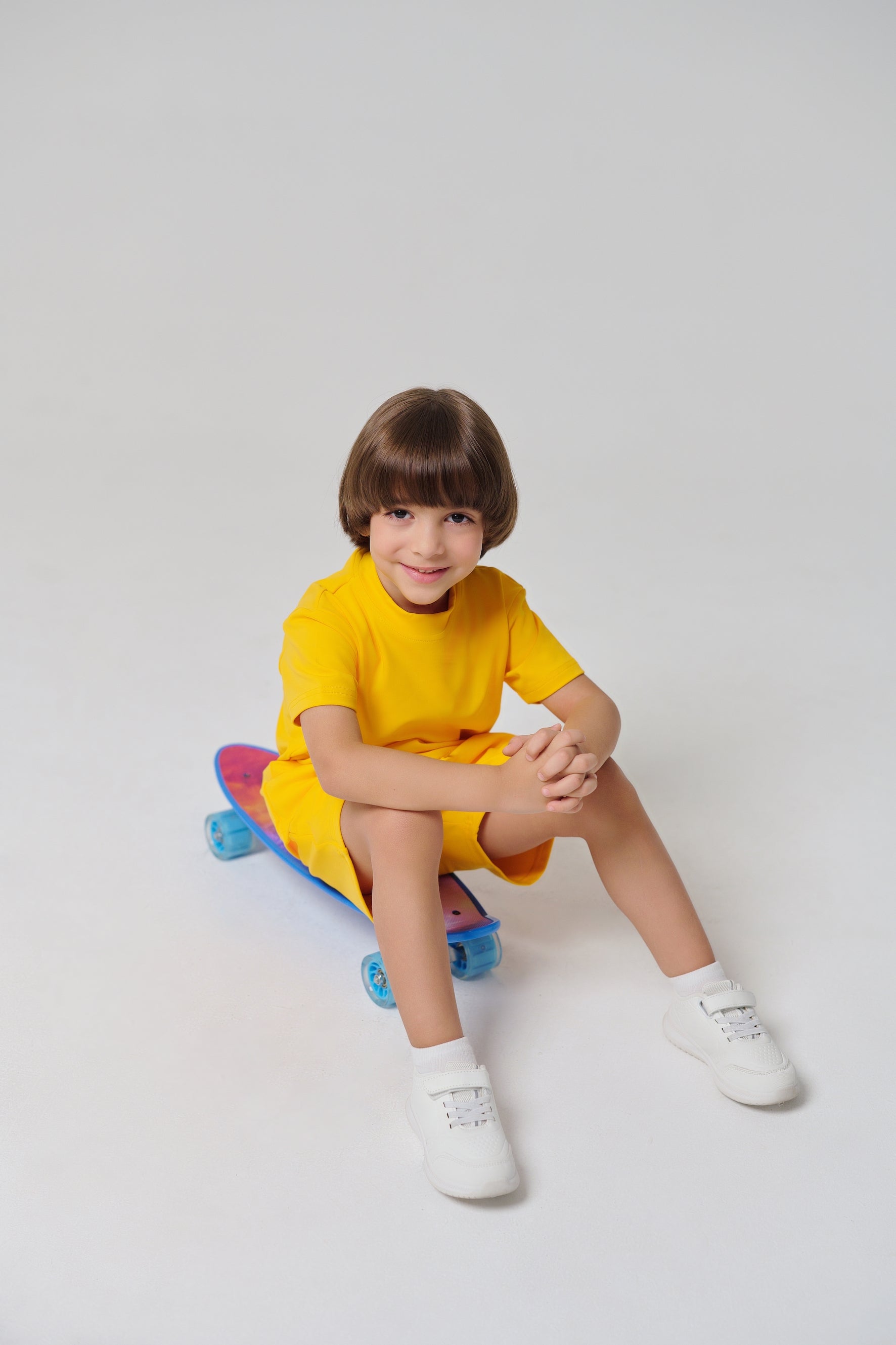 MULU Classic Kids DryFit Shorts - Yellow