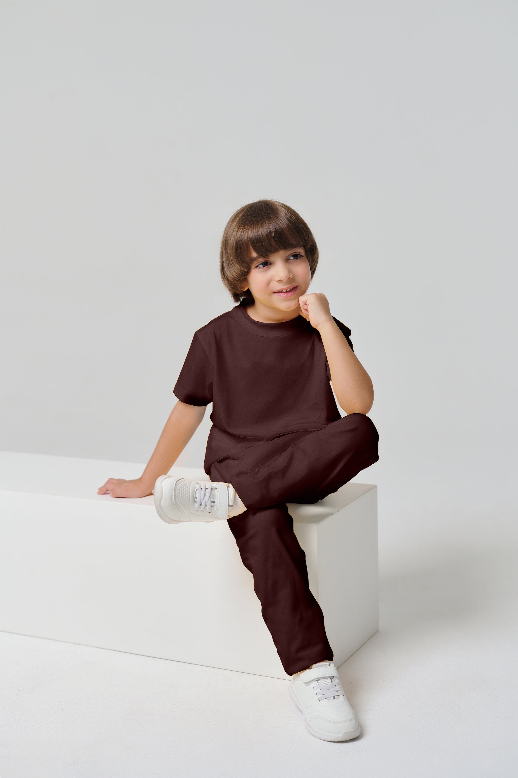 MULU Classic Kids DryFit Pants - Brown