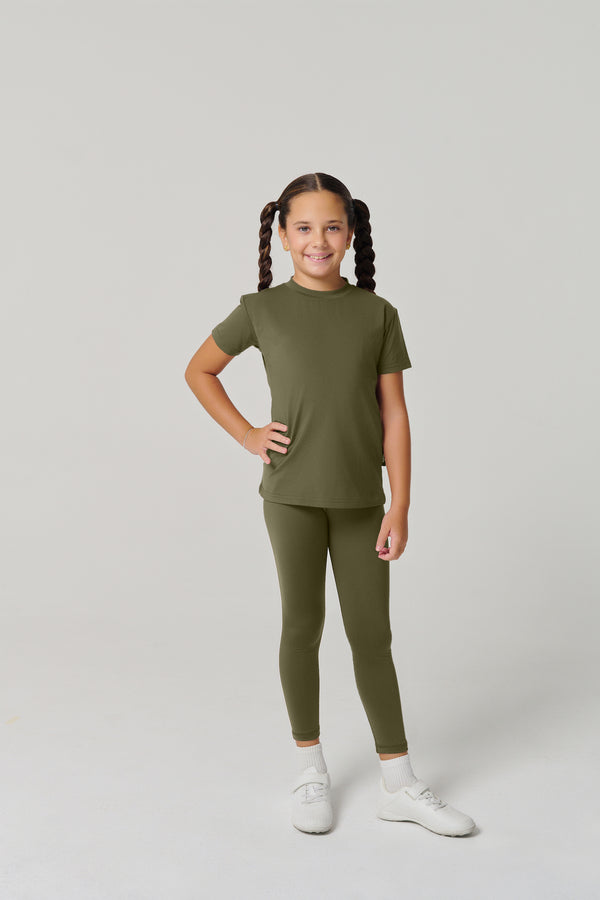 MULU Classic Kids Leggings - Green