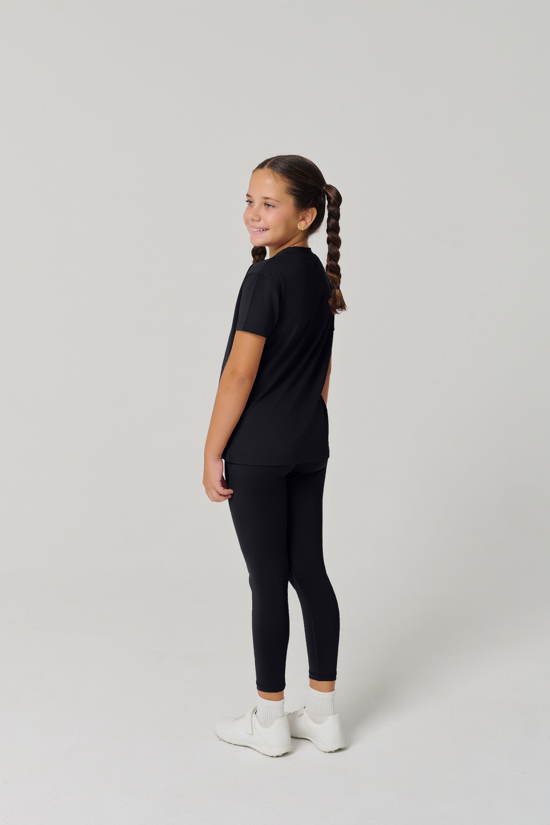 MULU Classic Kids DryFit Leggings - Black