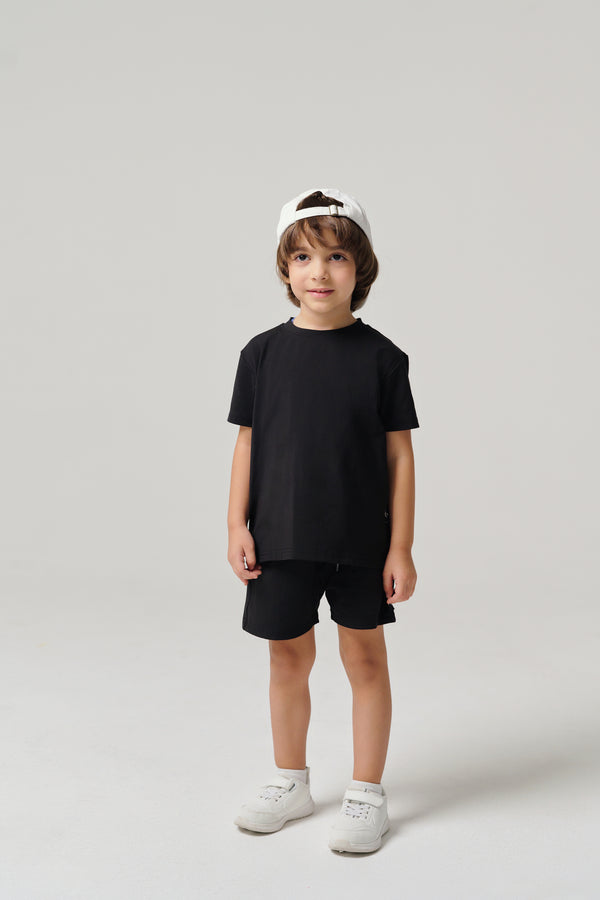 MULU Classic Unisex Kids T-shirt - Black