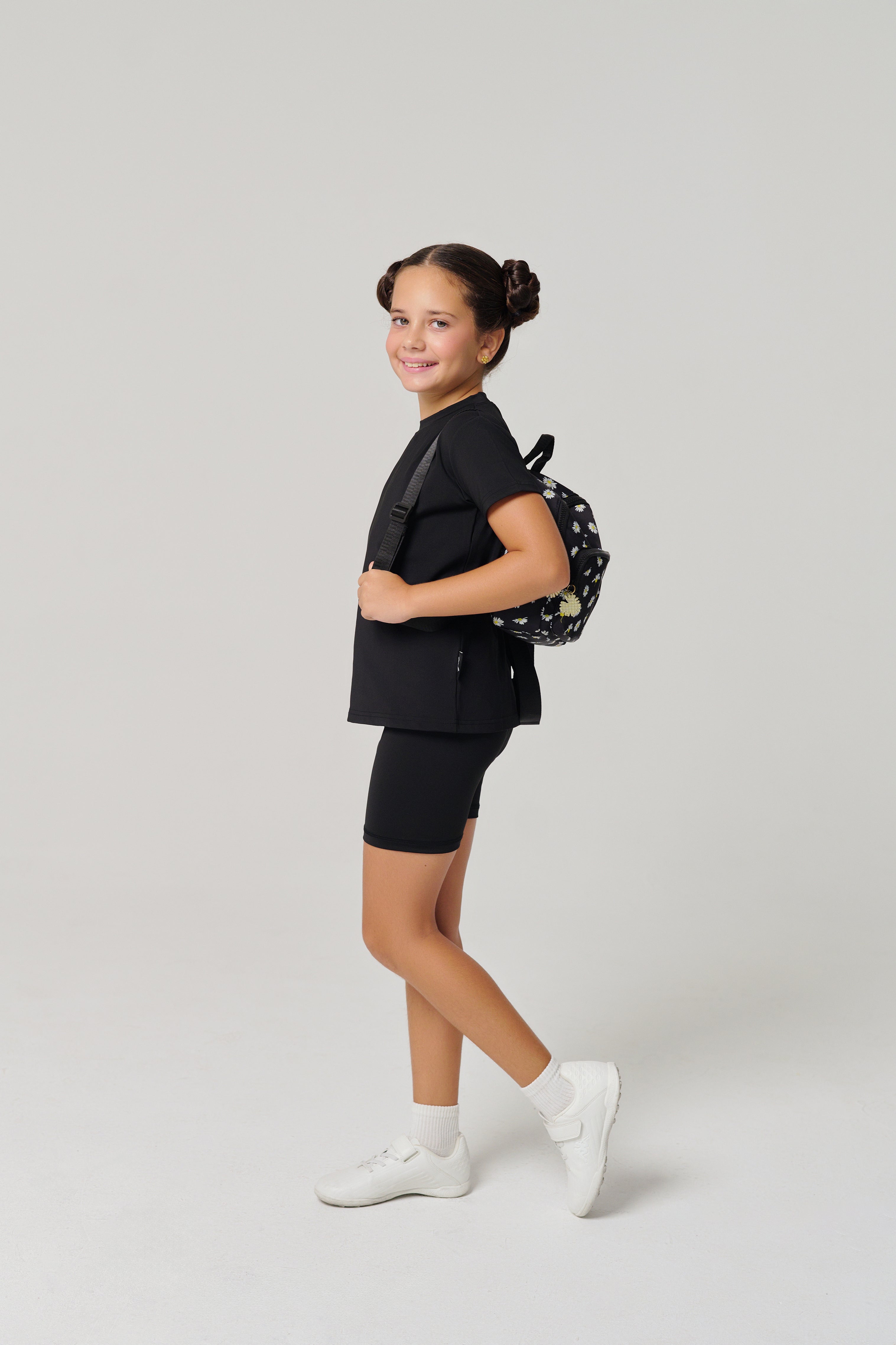 MULU Classic Unisex Kids DryFit T-shirt - Black