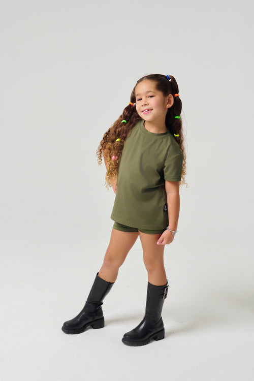 MULU Classic Unisex Kids T-shirt - Green