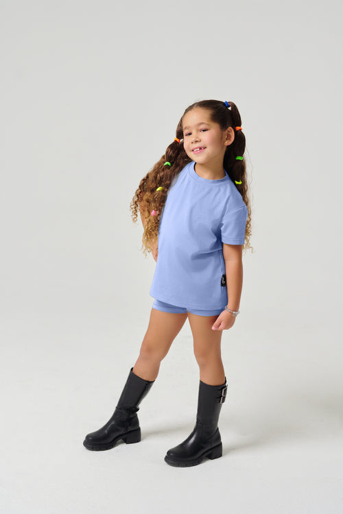 MULU Classic Unisex Kids T-shirt - Light Blue