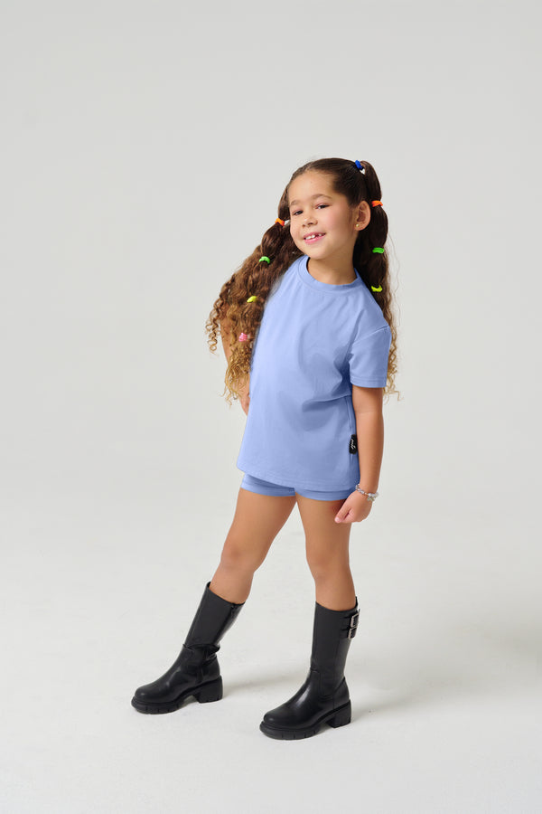 MULU Classic Unisex Kids T-shirt - Light Blue