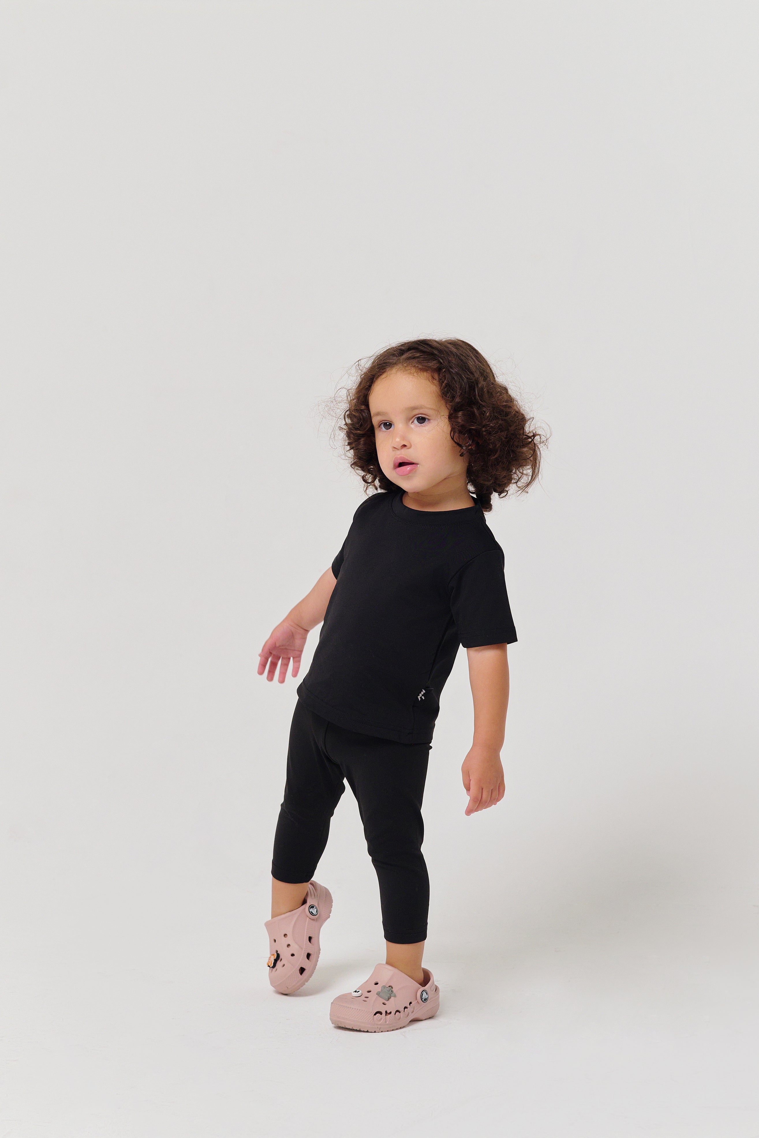 MULU Classic Unisex Baby DryFit Tights - Black