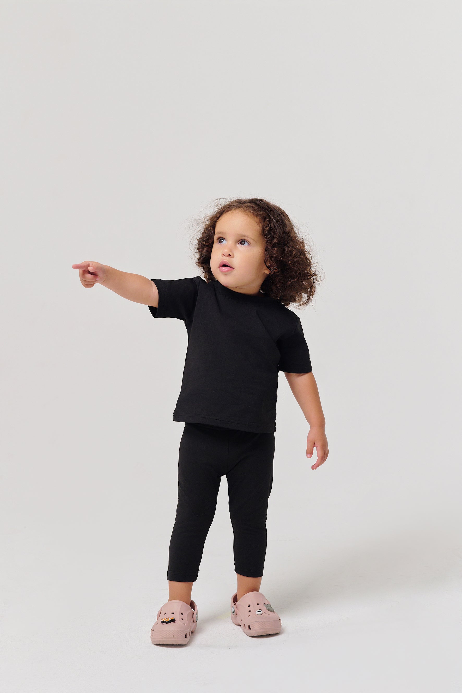 MULU Classic Unisex Baby DryFit T-shirt - Black