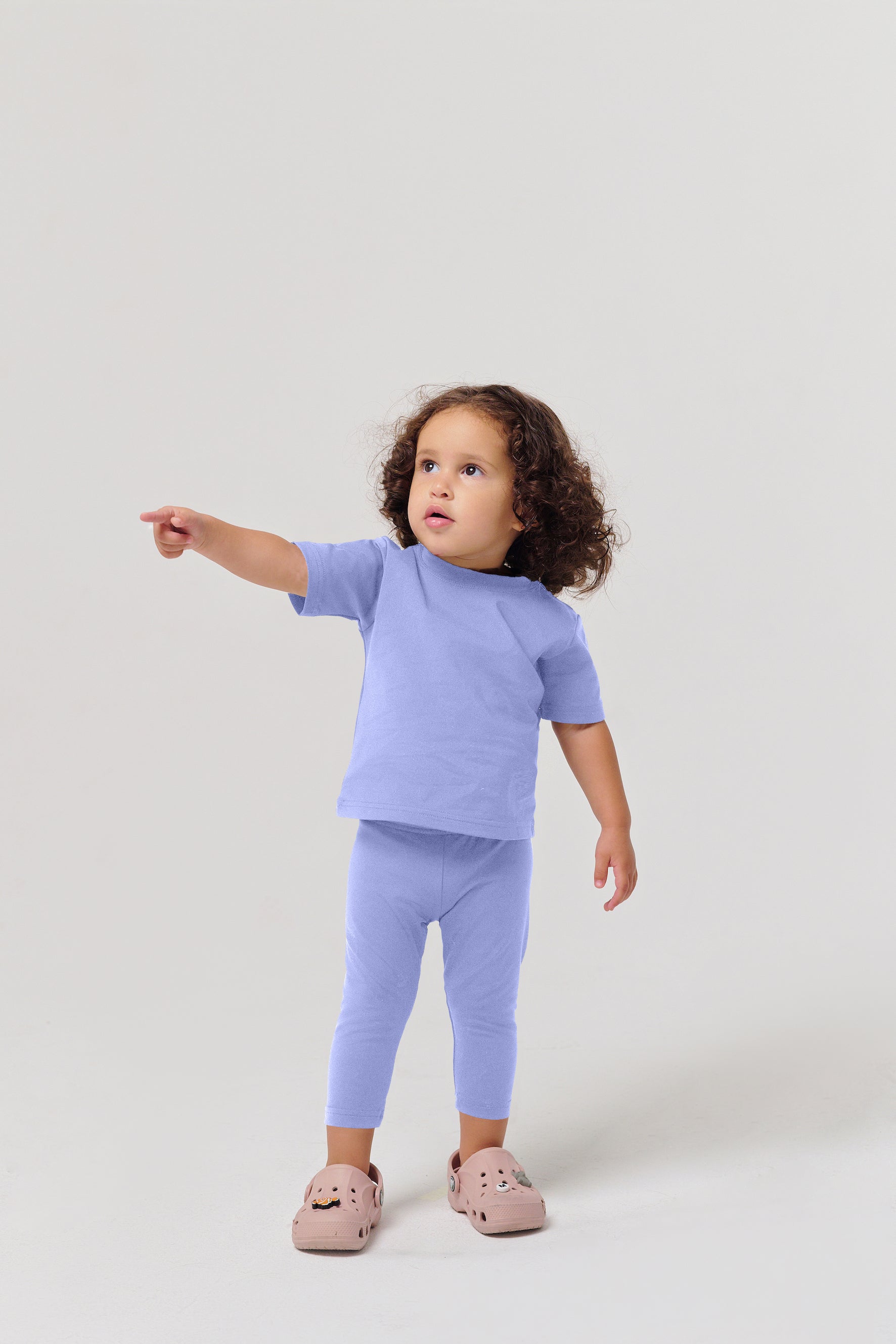 MULU Classic Unisex Baby DryFit T-shirt - Light Blue