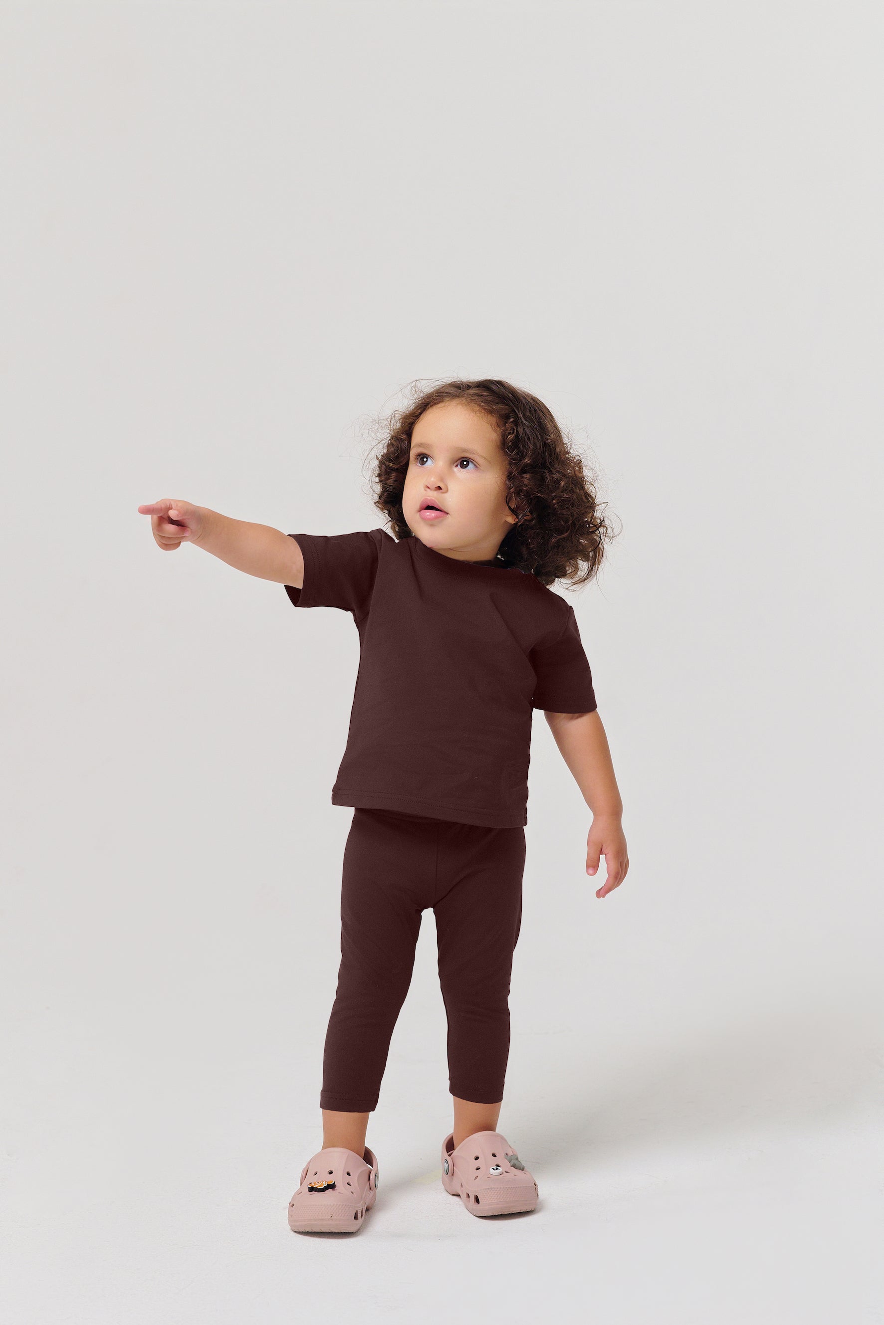 MULU Classic Unisex Baby DryFit T-shirt - Brown
