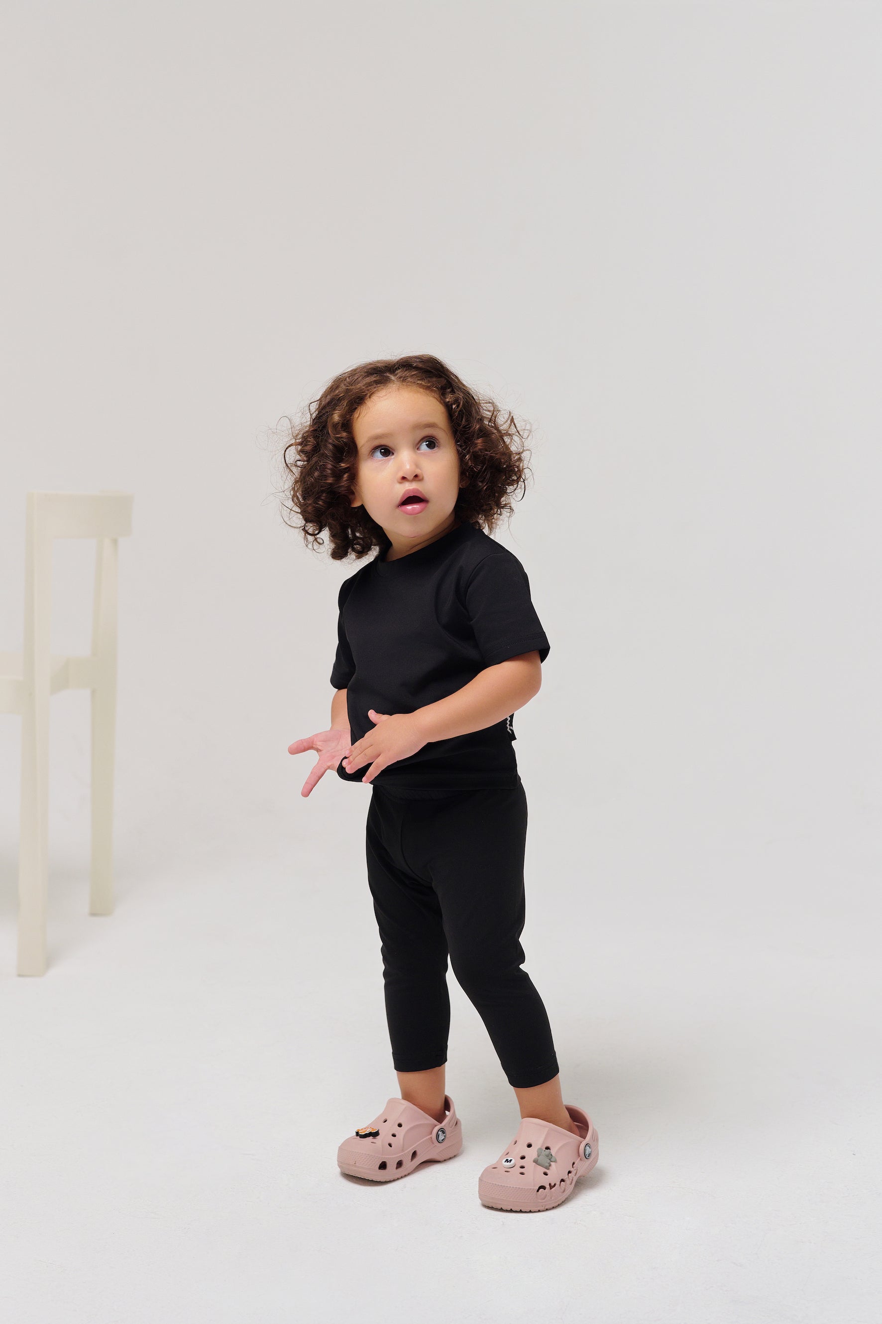 MULU Classic Unisex Baby DryFit T-shirt - Black