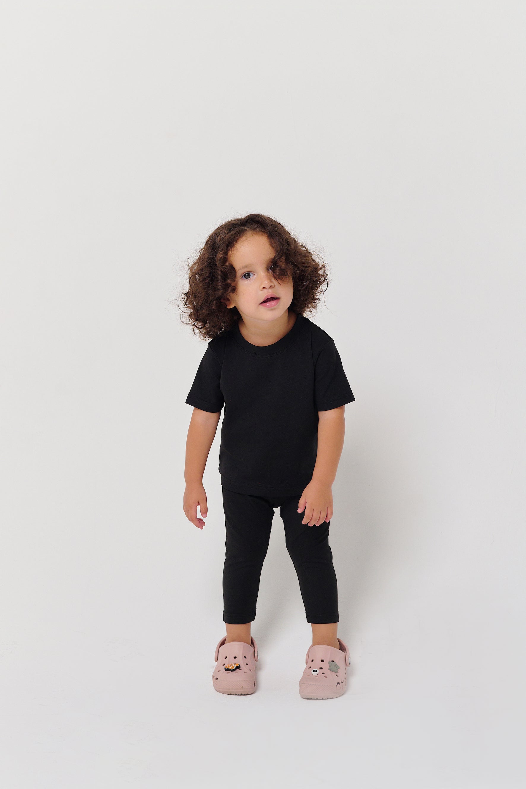 MULU Classic Unisex Baby DryFit T-shirt - Black
