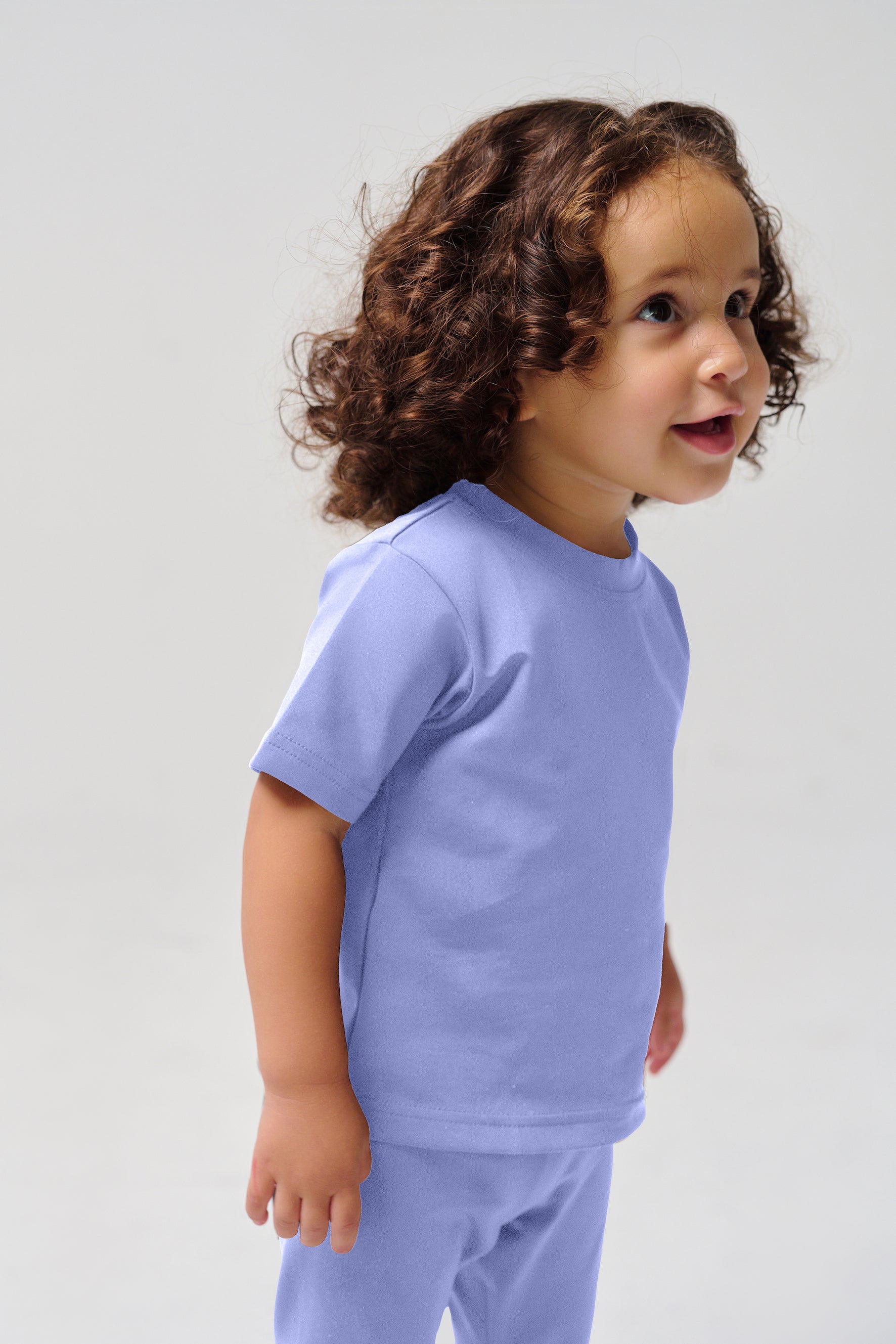 MULU Classic Unisex Baby DryFit T-shirt - Light Blue