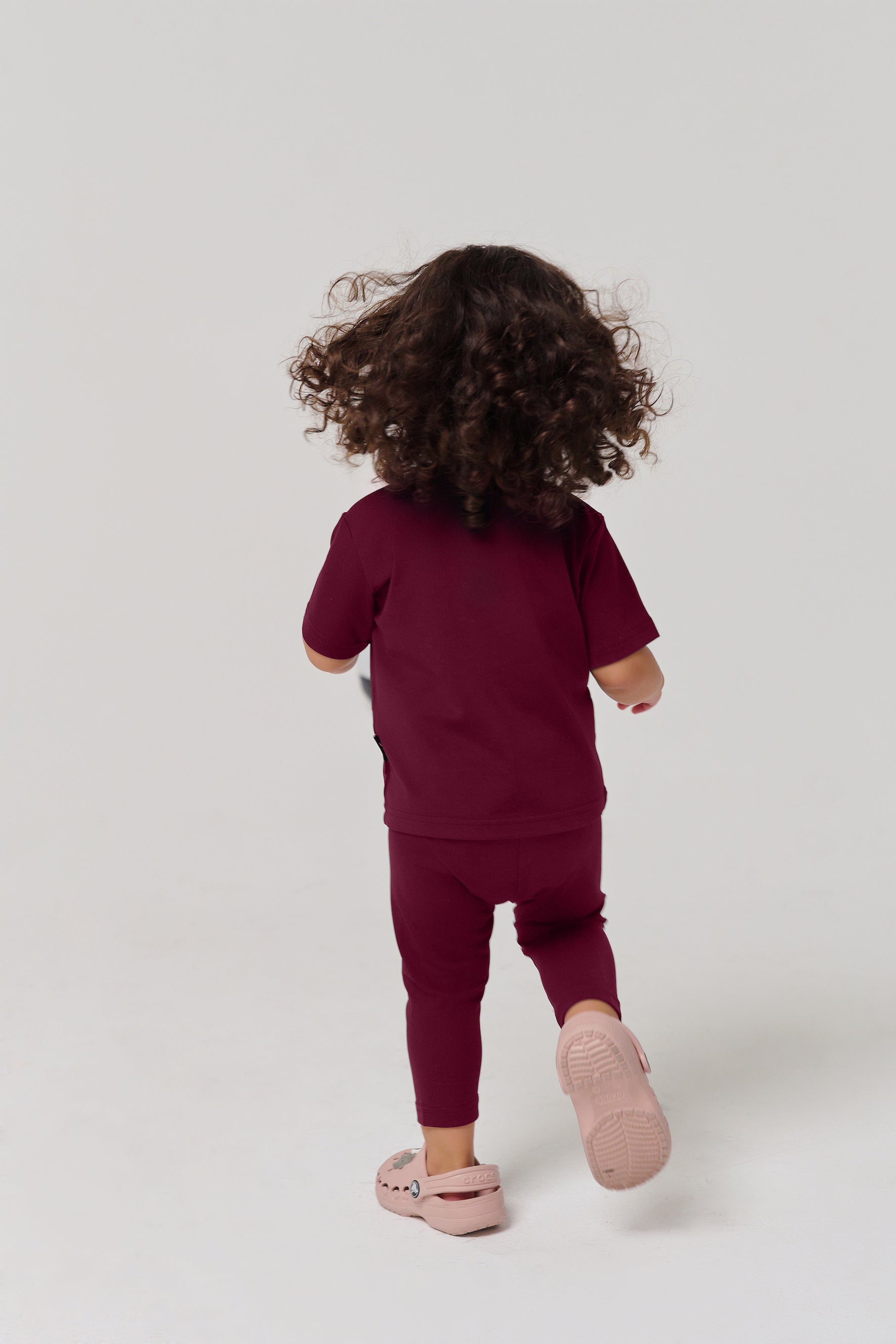 MULU Classic Unisex Baby DryFit T-shirt - Maroon