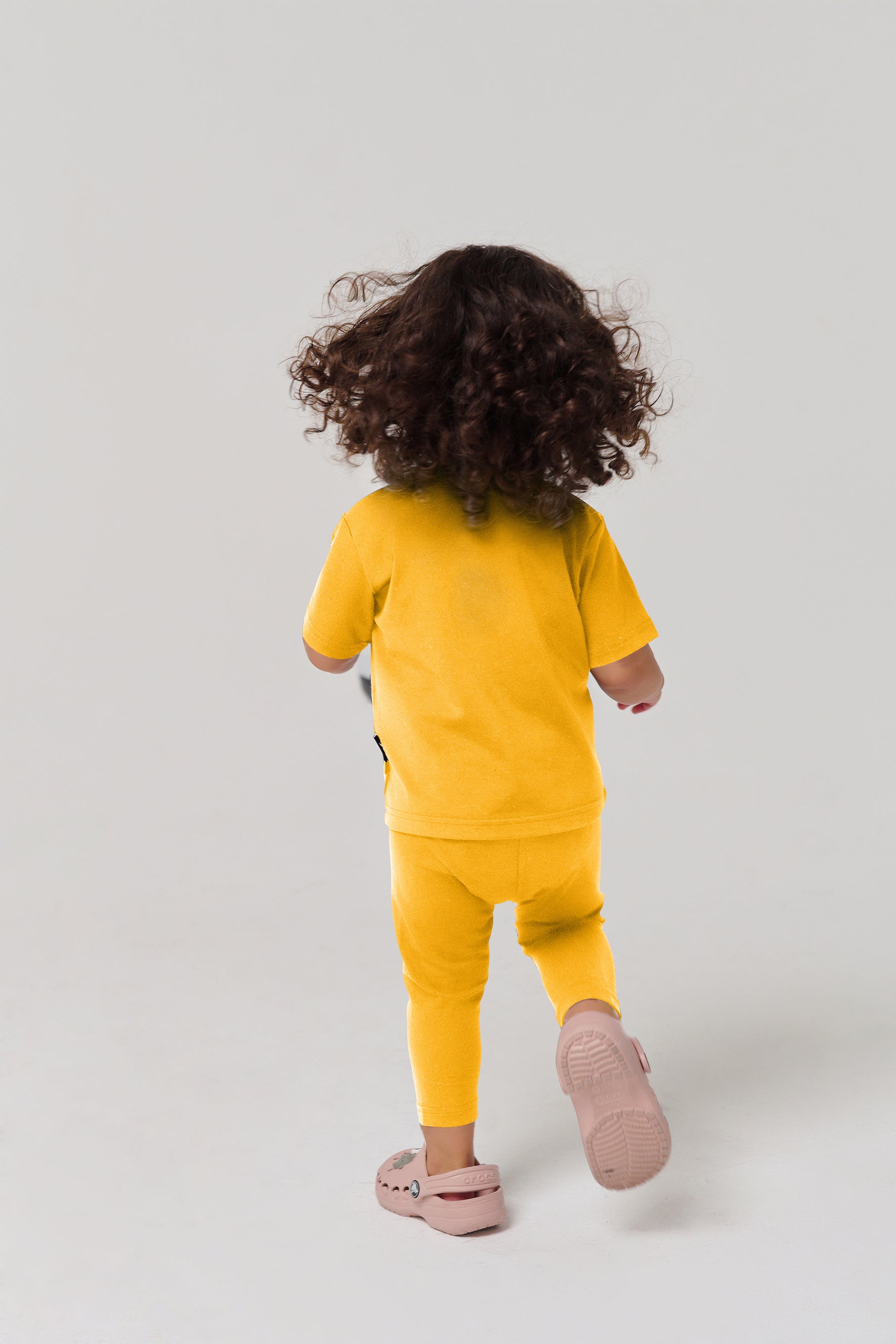 MULU Classic Unisex Baby DryFit T-shirt - Yellow