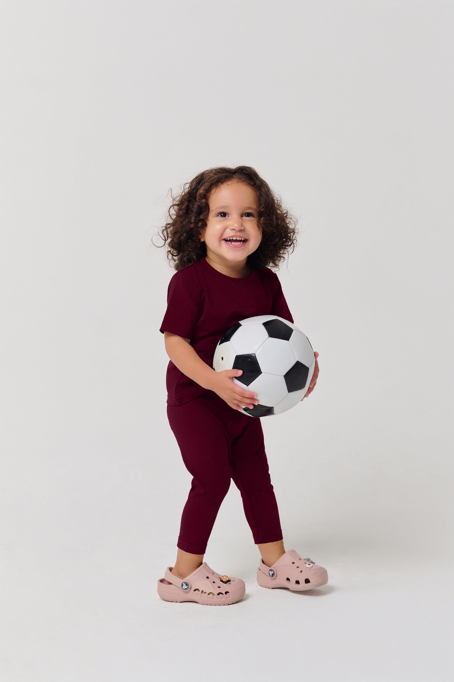 MULU Classic Unisex Baby DryFit T-shirt - Maroon