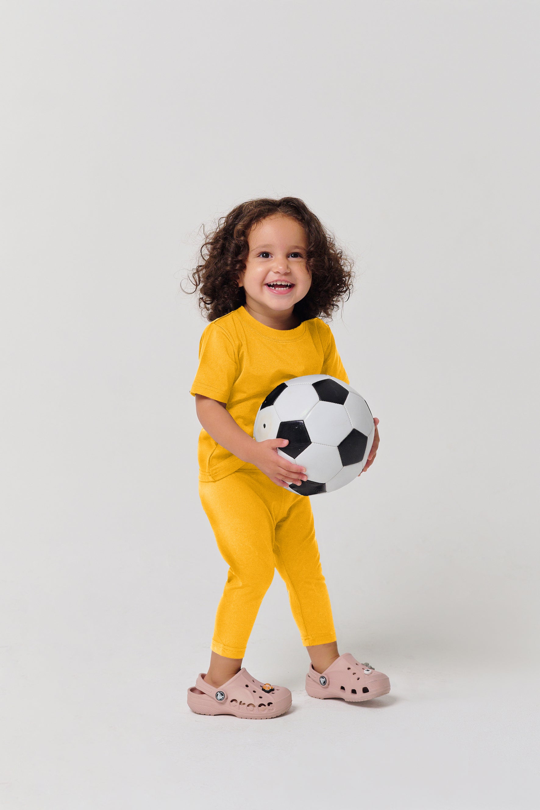 MULU Classic Unisex Baby DryFit T-shirt - Yellow