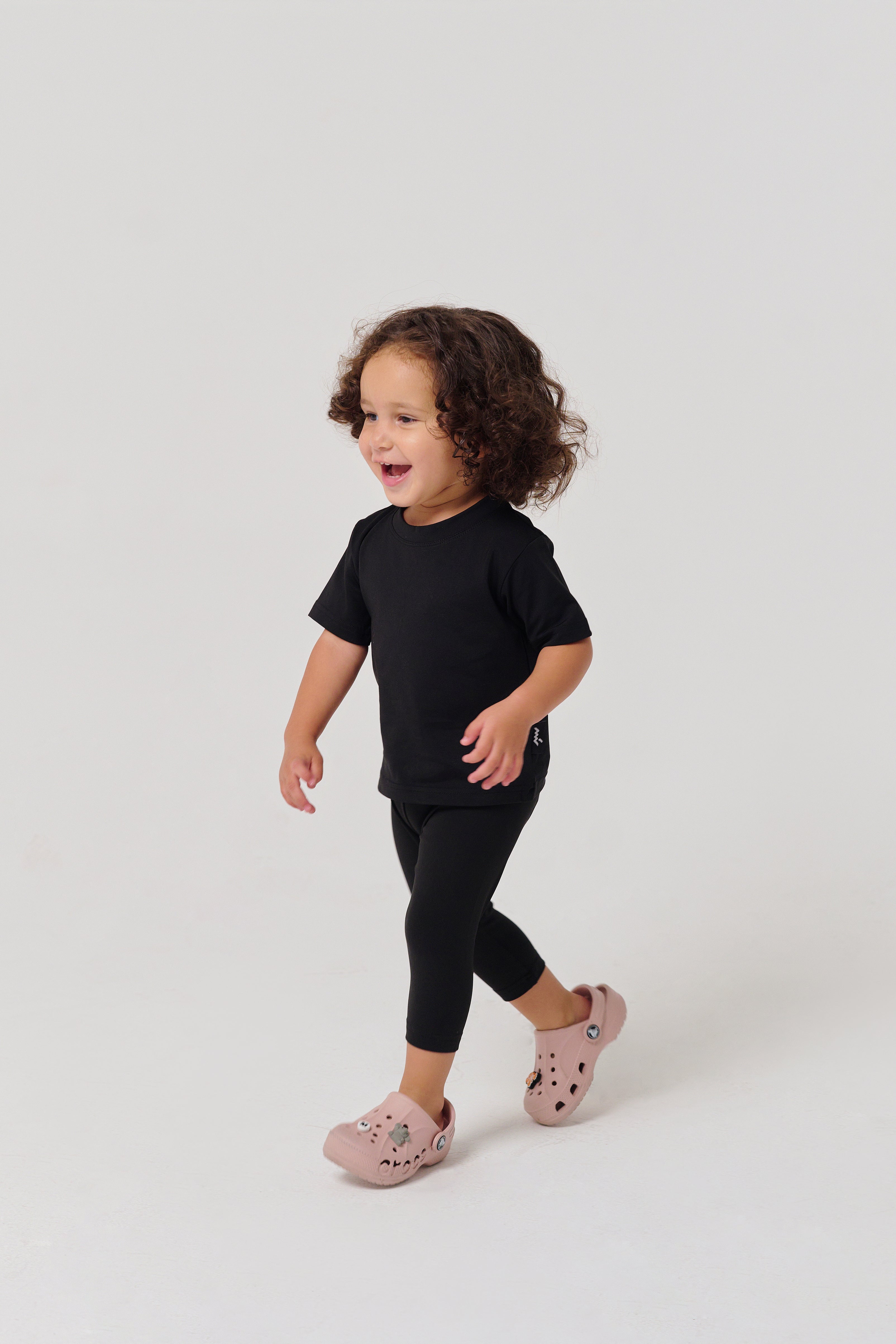 MULU Classic Unisex Baby DryFit Tights - Black