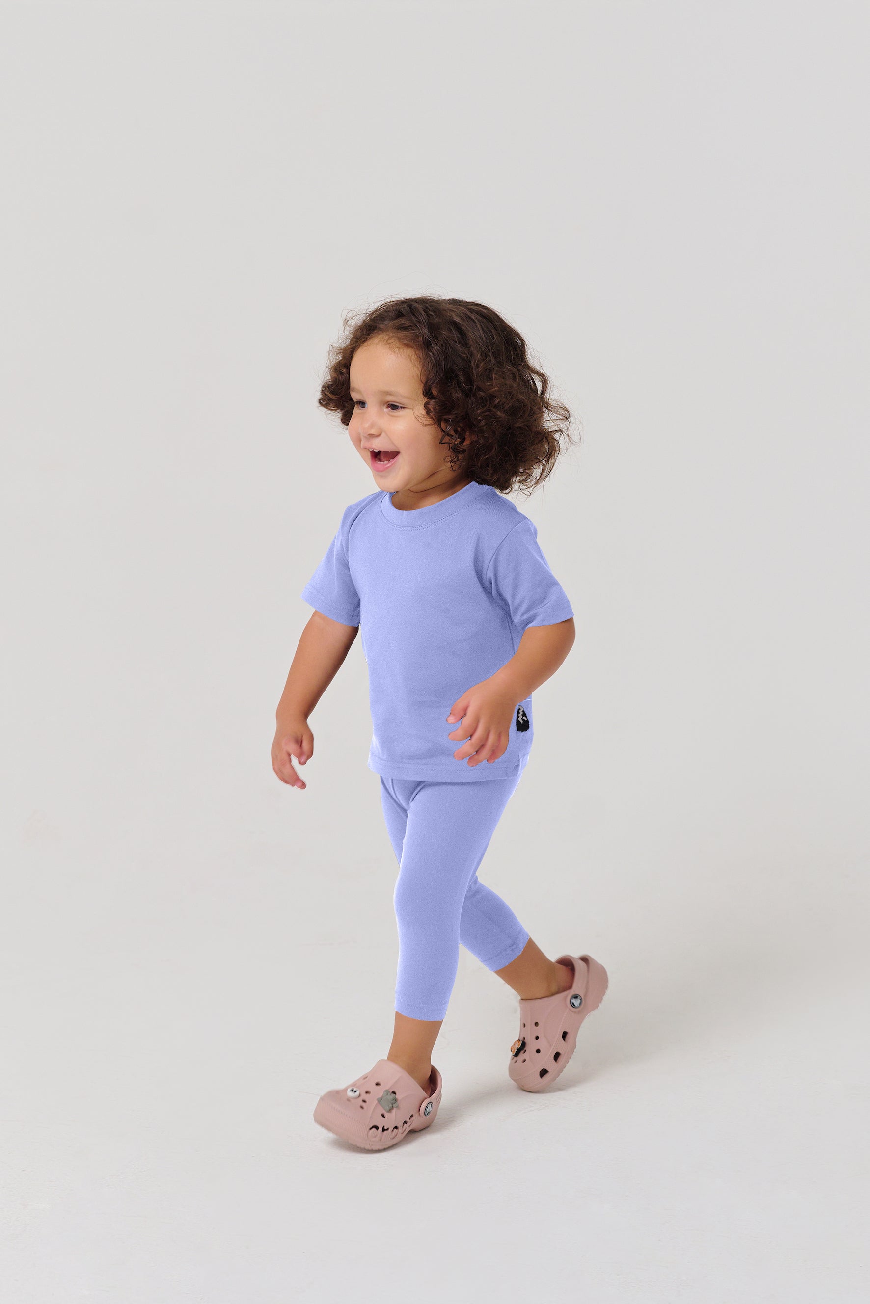 MULU Classic Unisex Baby DryFit T-shirt - Light Blue