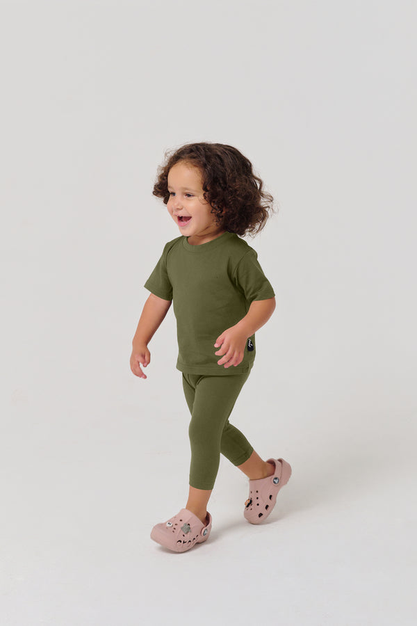 MULU Classic Unisex Baby T-shirt - Green