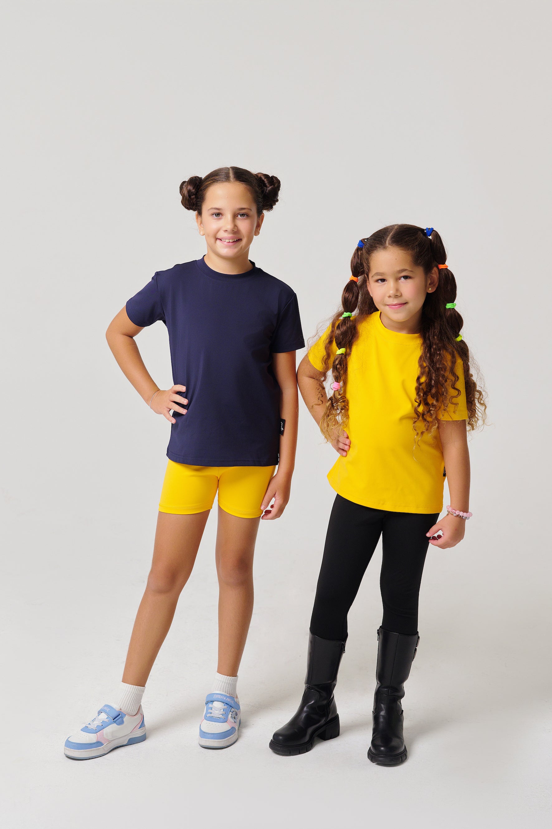 MULU Classic Unisex Kids DryFit T-shirt - Yellow