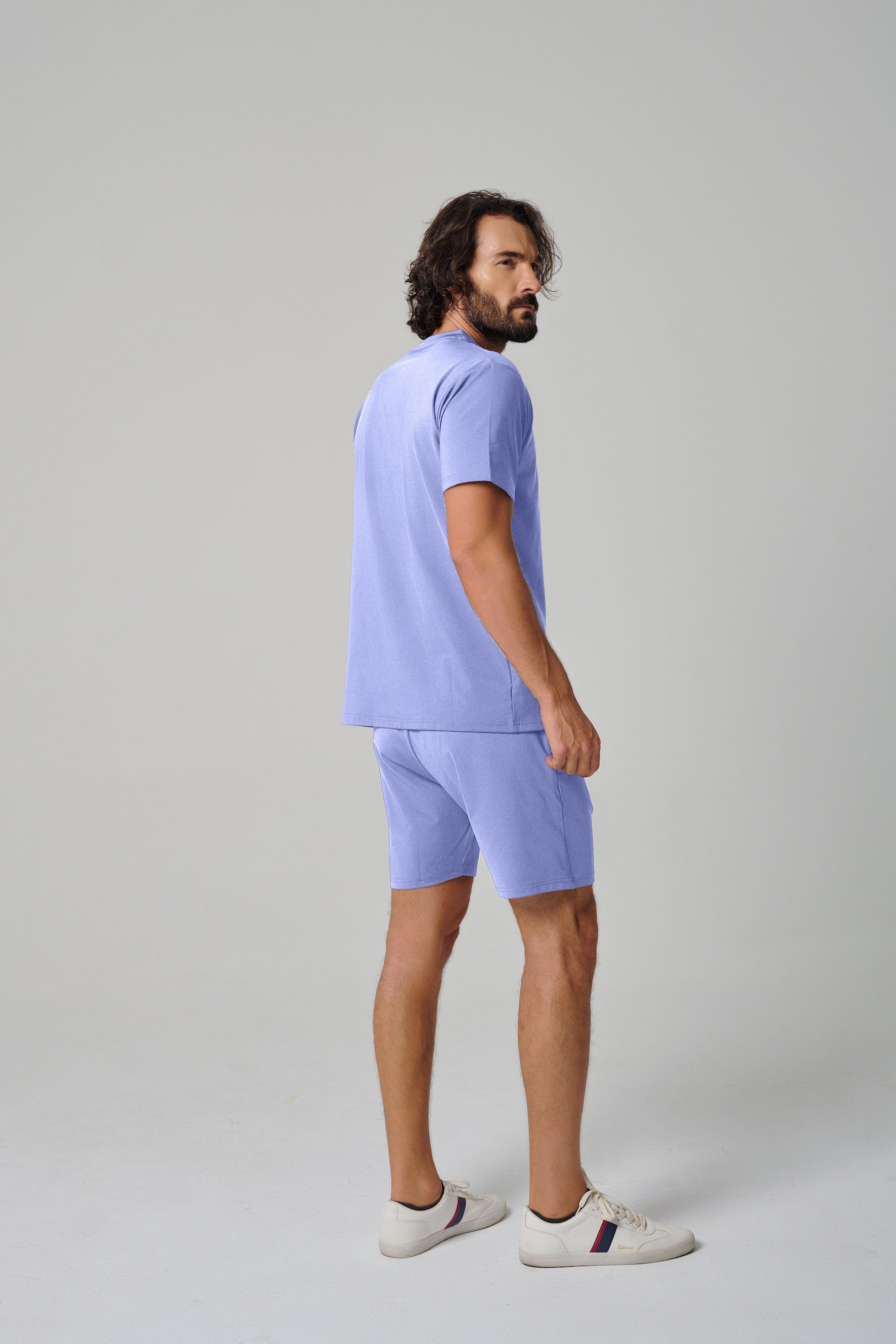 MULU Classic Men's DryFit Shorts - Blue Light