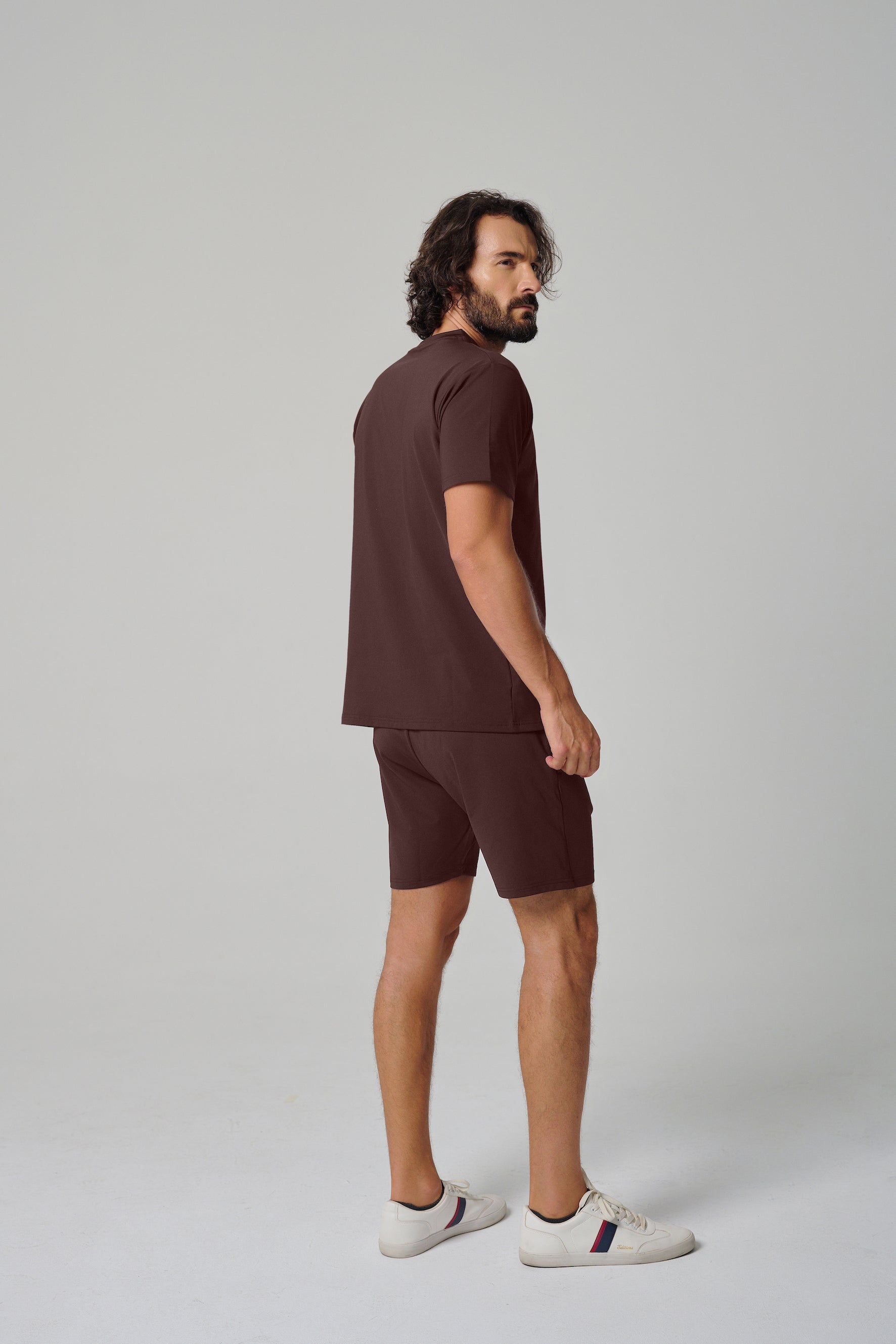 MULU Classic Men's DryFit Shorts - Brown