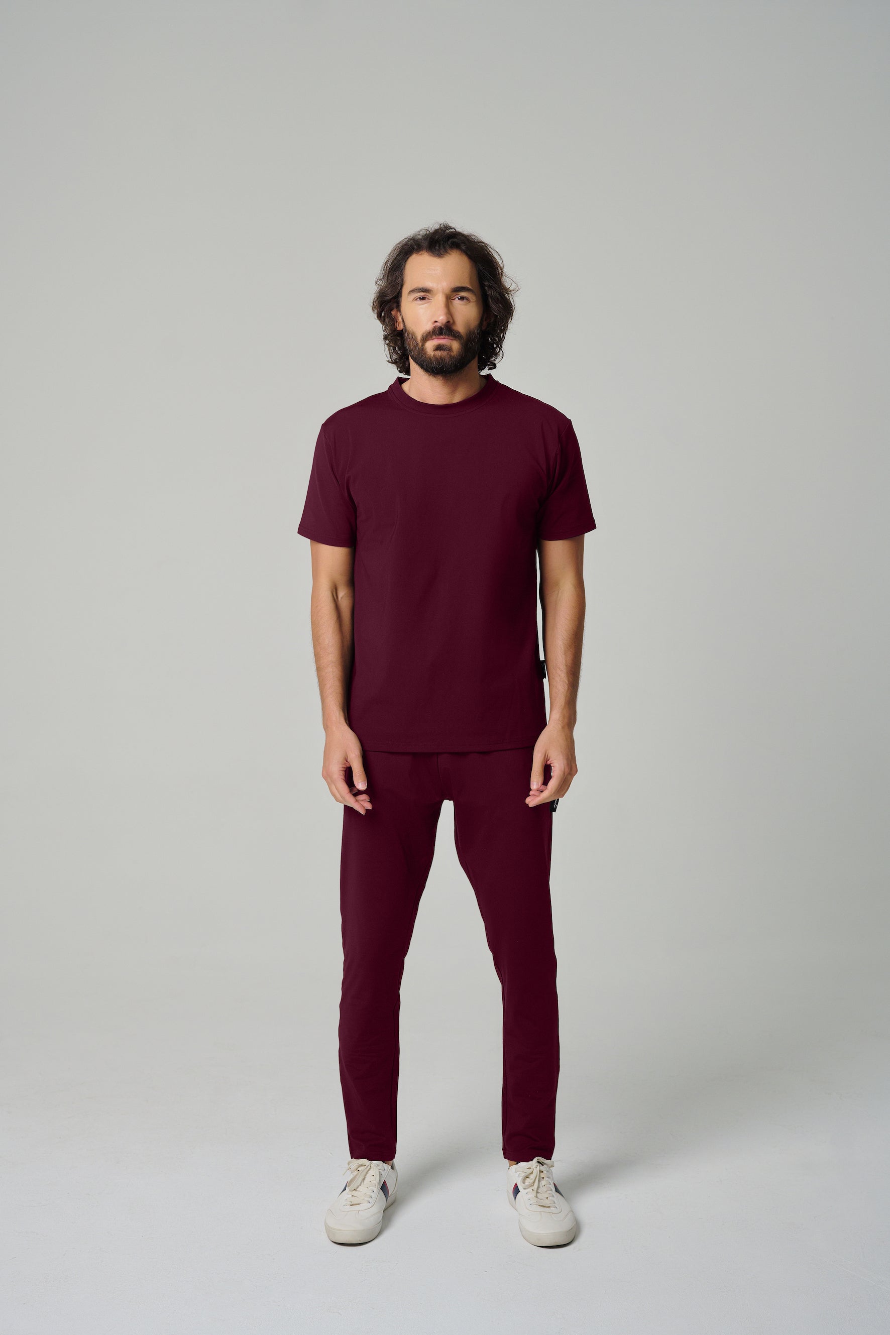 MULU Classic Men's DryFit T-shirt - Maroon