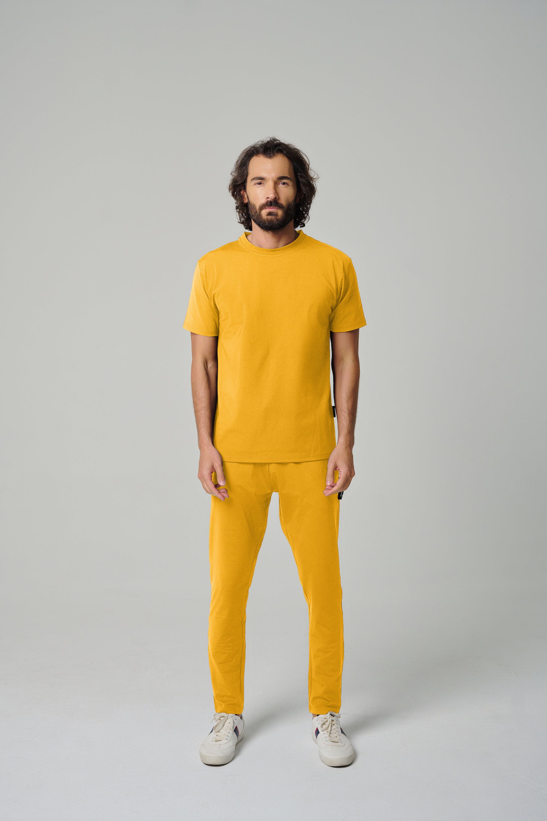 MULU Classic Men's DryFit T-shirt - Yellow