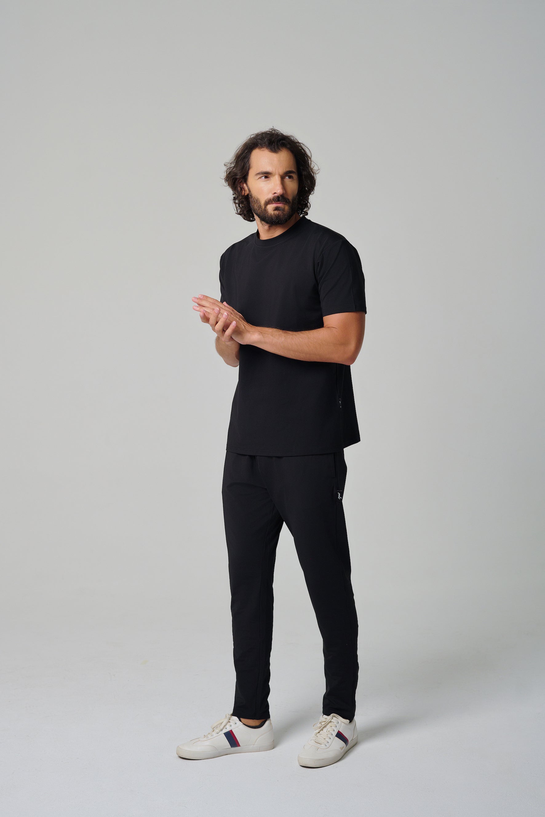 MULU Classic Men's DryFit T-shirt - Black