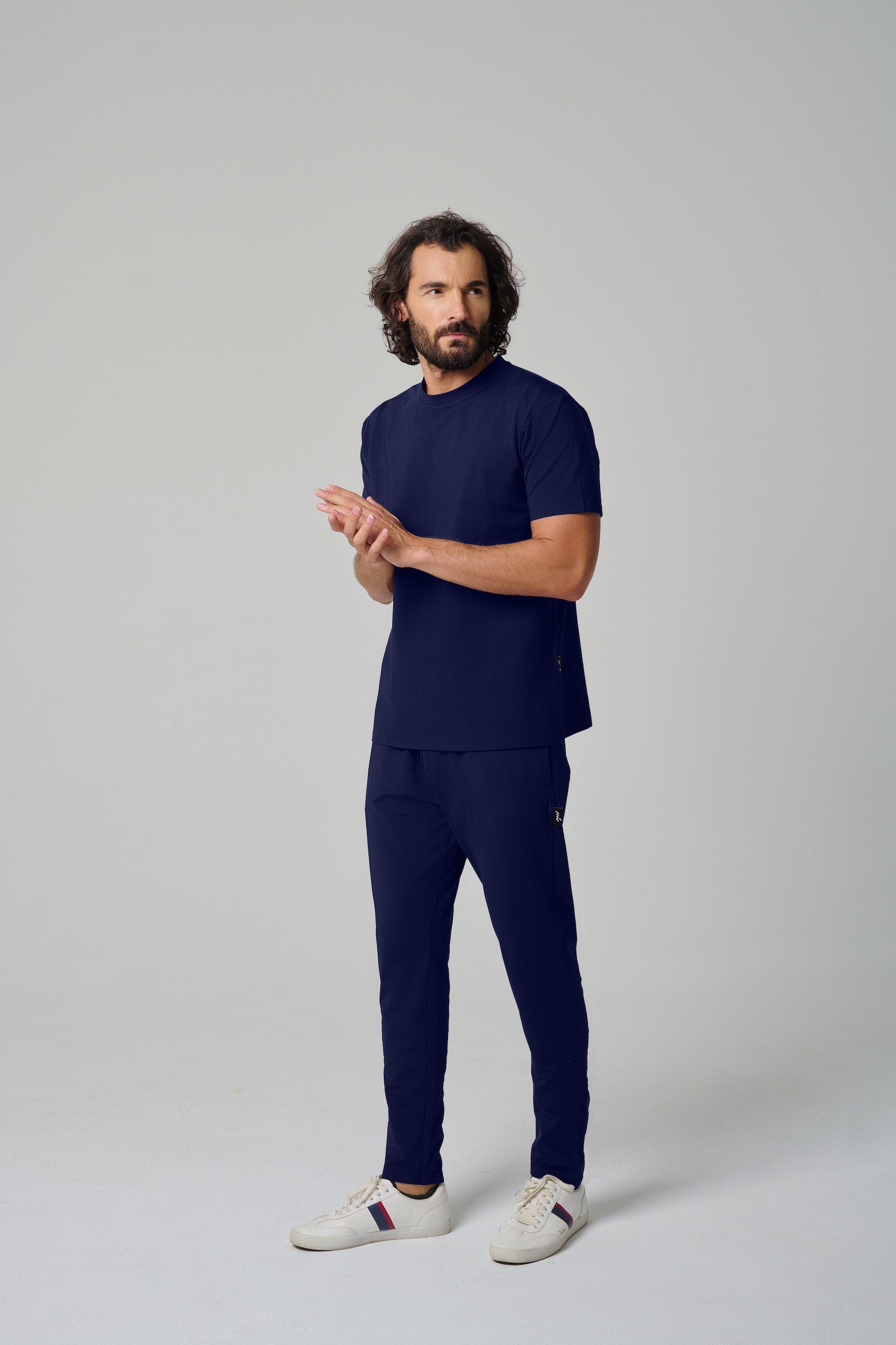MULU Classic Men's DryFit T-shirt - Blue