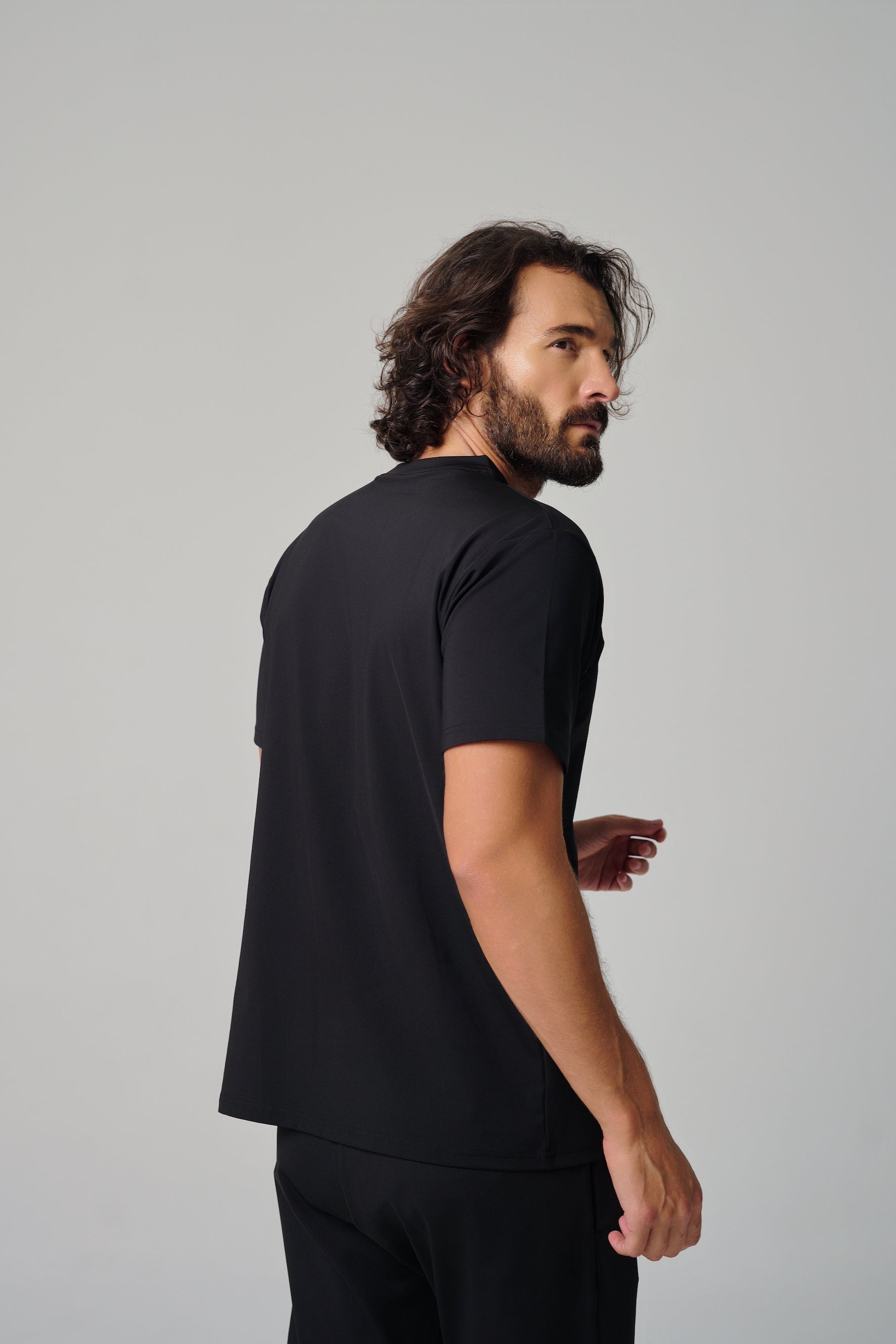 MULU Classic Men's DryFit T-shirt - Black