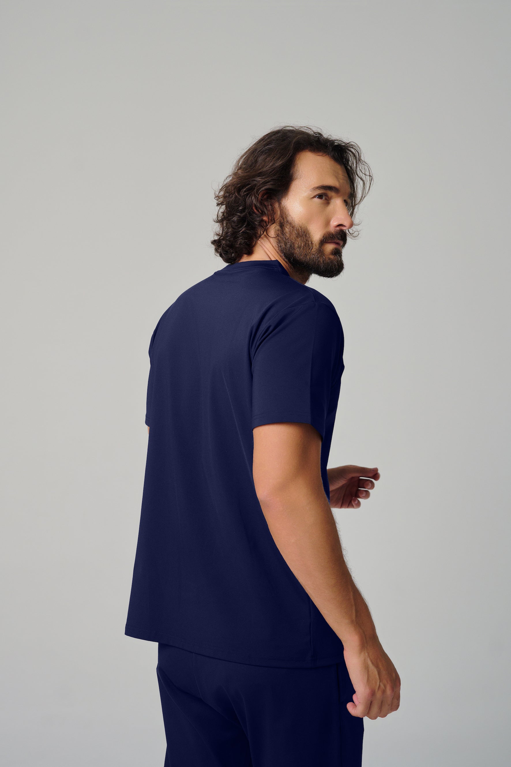 MULU Classic Men's DryFit T-shirt - Blue