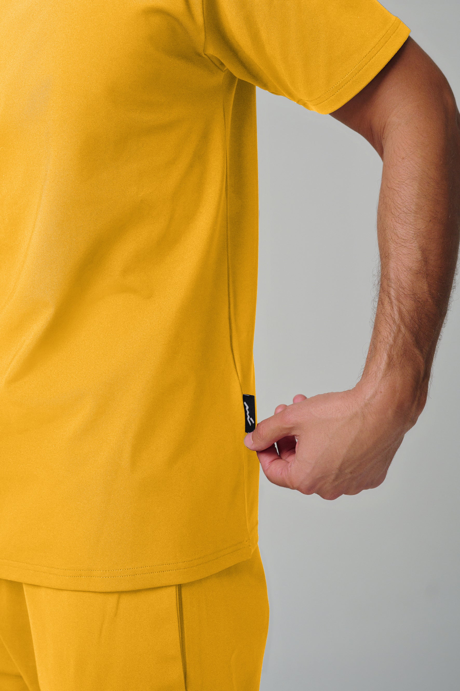 MULU Classic Men's DryFit T-shirt - Yellow