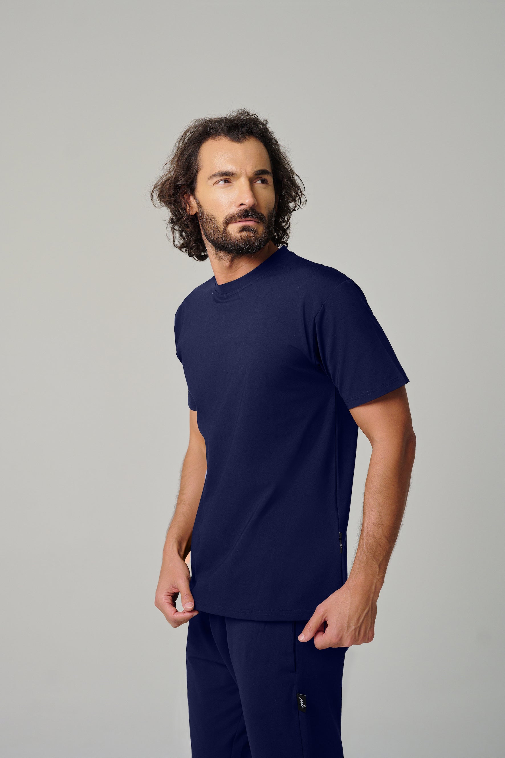 MULU Classic Men's DryFit T-shirt - Blue