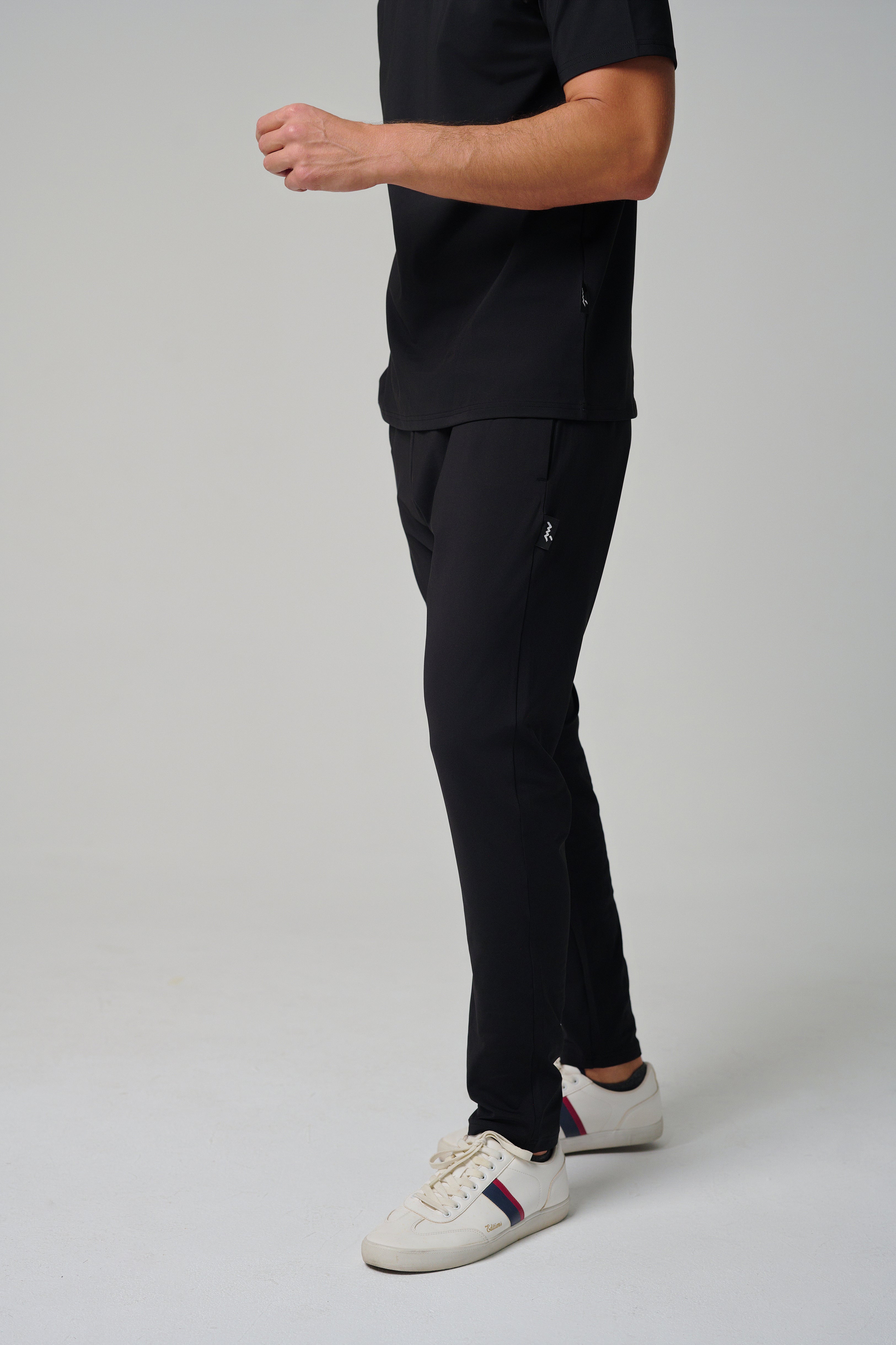 MULU Classic Men's DryFit Pants - Black