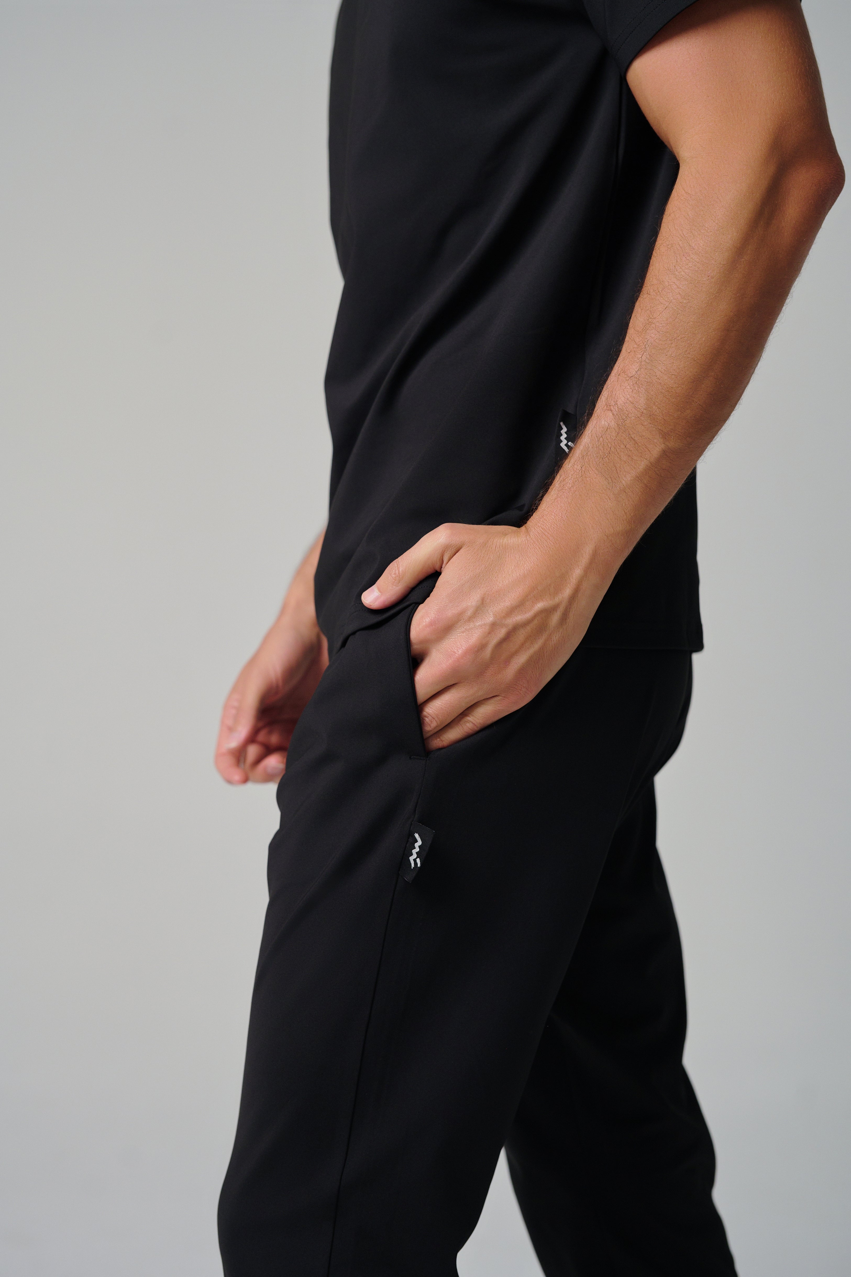MULU Classic Men's DryFit Pants - Black