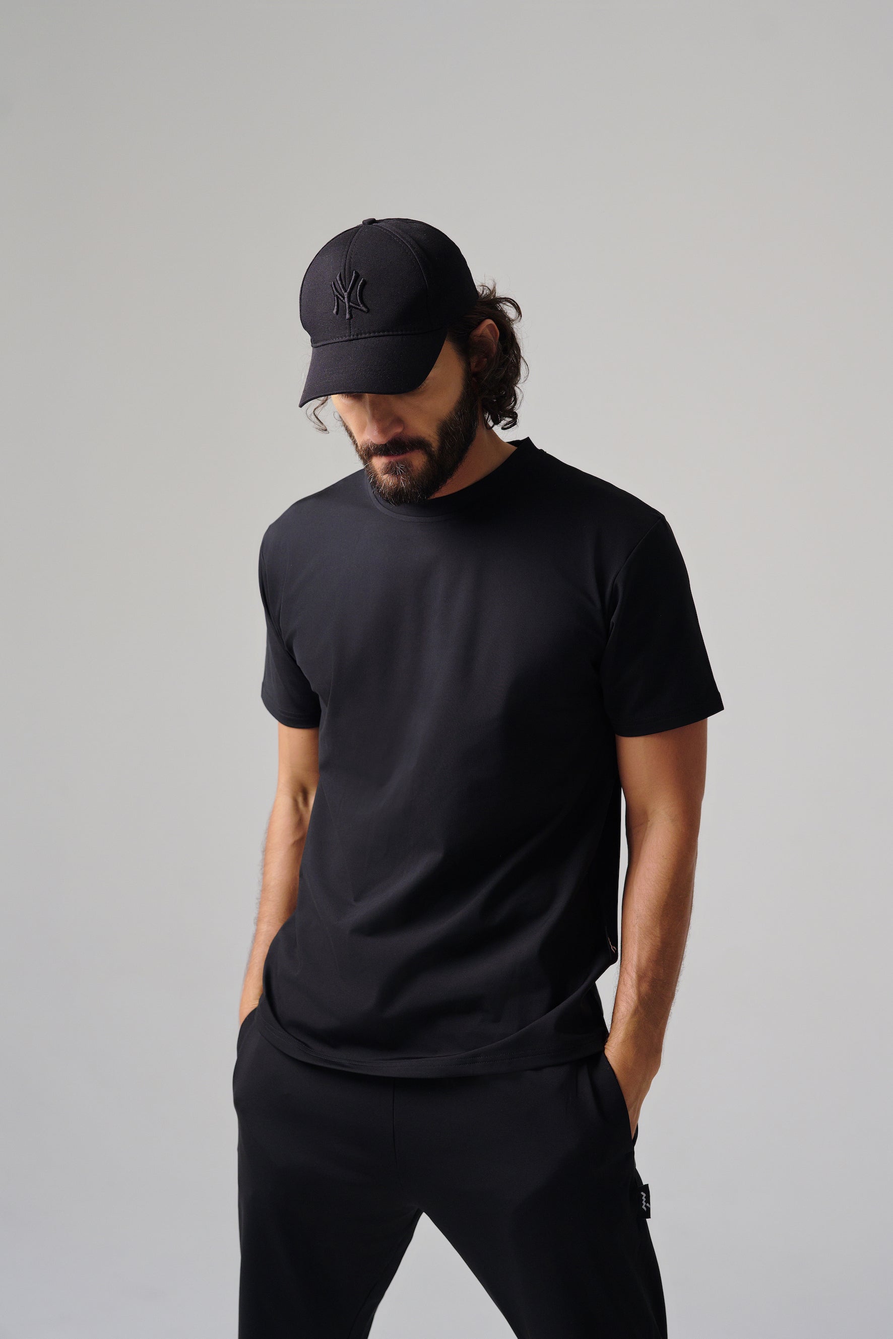 MULU Classic Men's DryFit T-shirt - Black