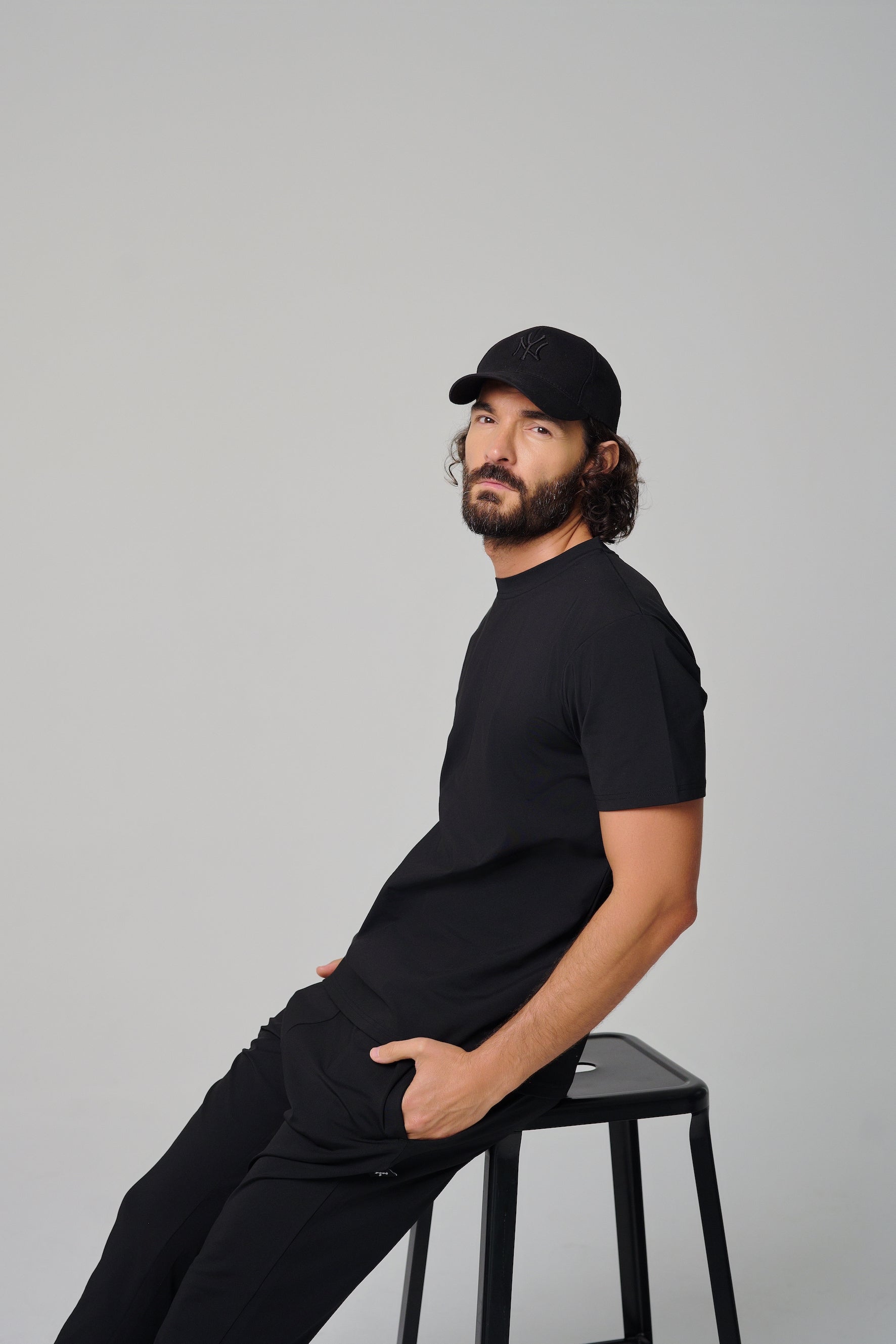 MULU Classic Men's DryFit T-shirt - Black