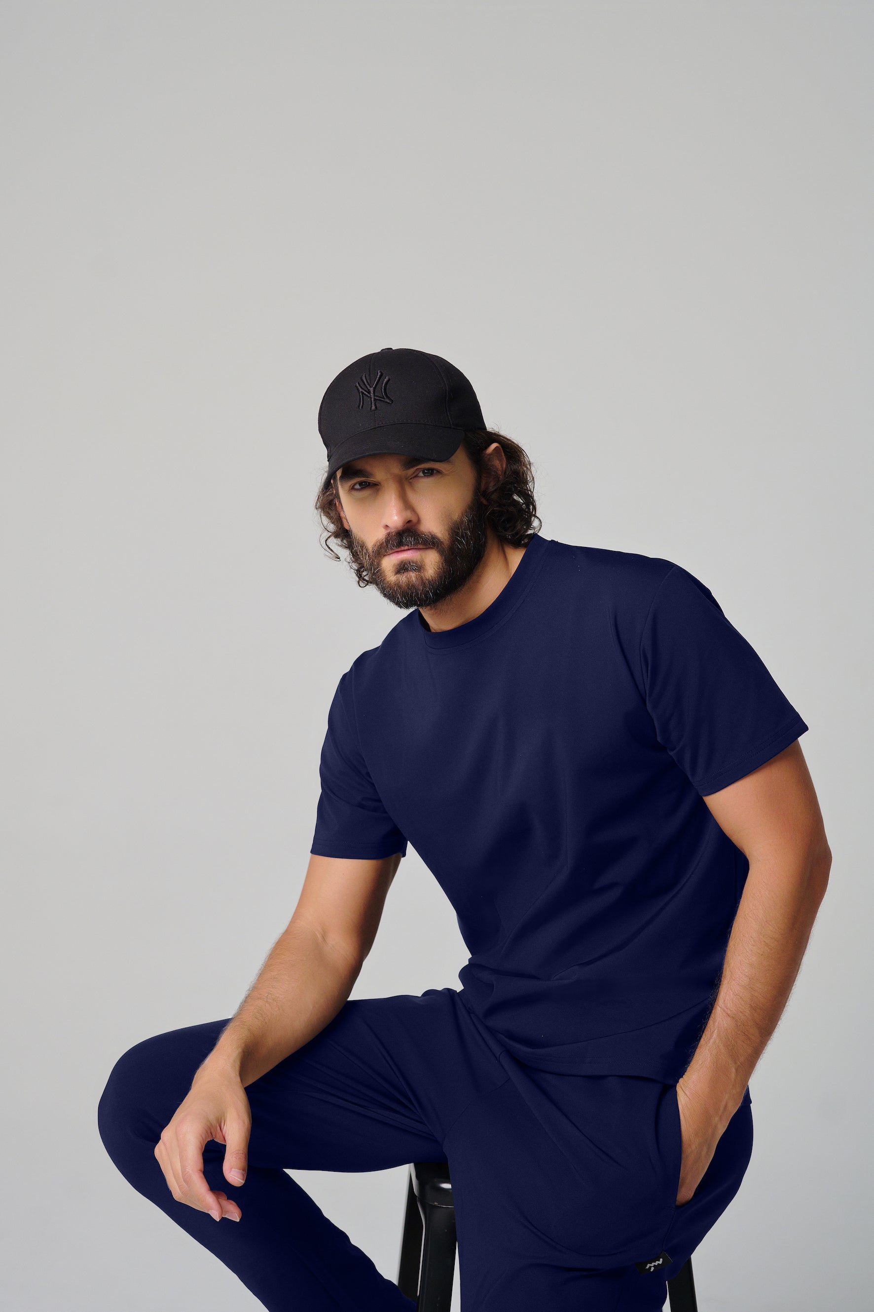 MULU Classic Men's DryFit T-shirt - Blue