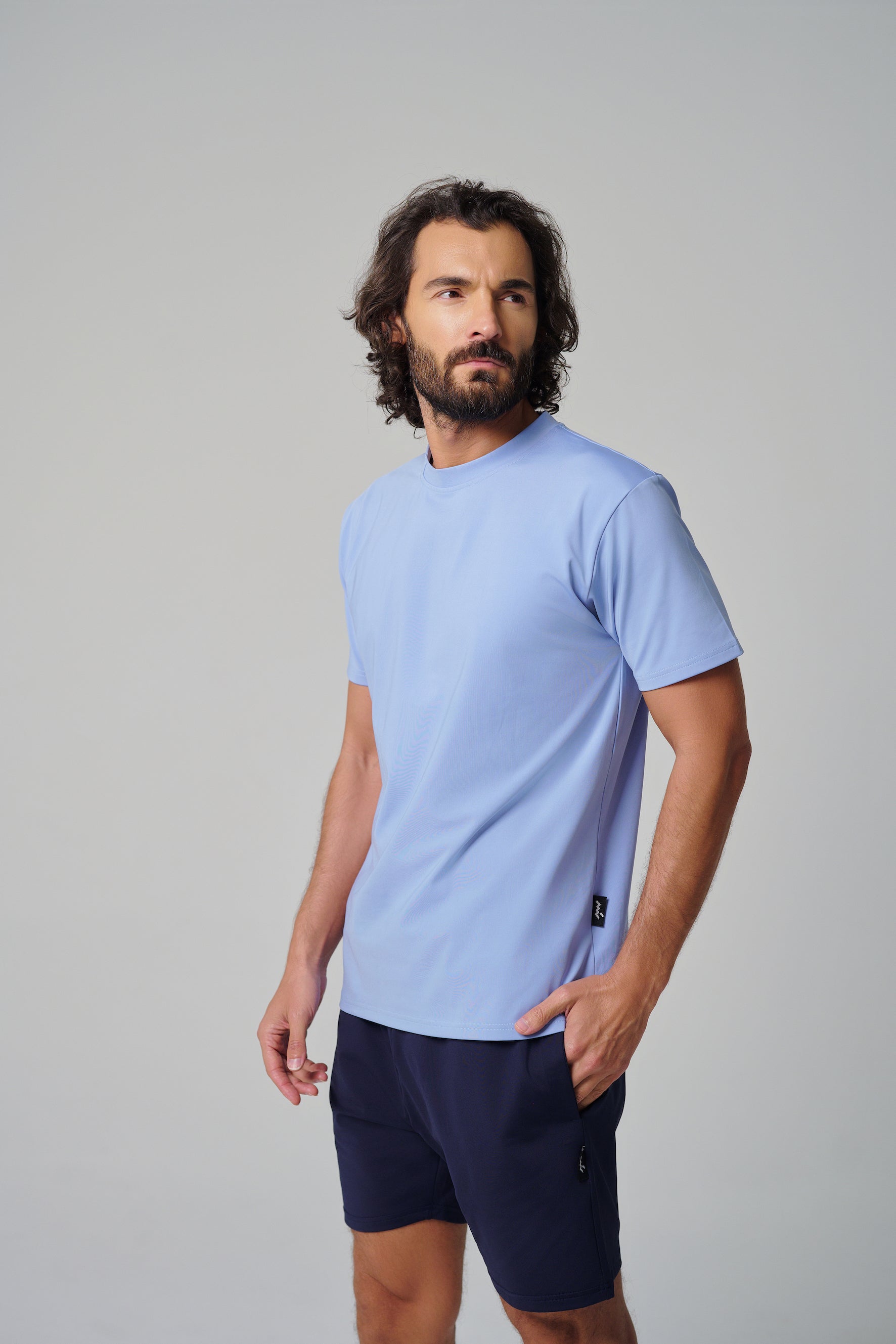 MULU Classic Men's DryFit Shorts - Blue