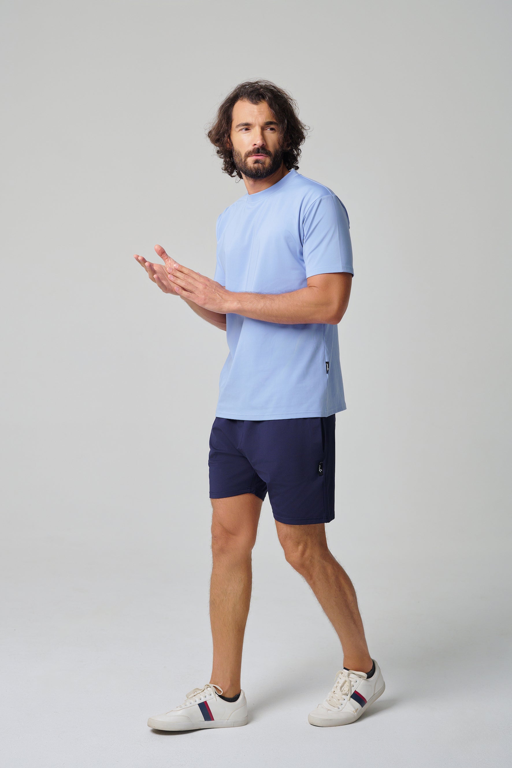 MULU Classic Men's DryFit Shorts - Blue